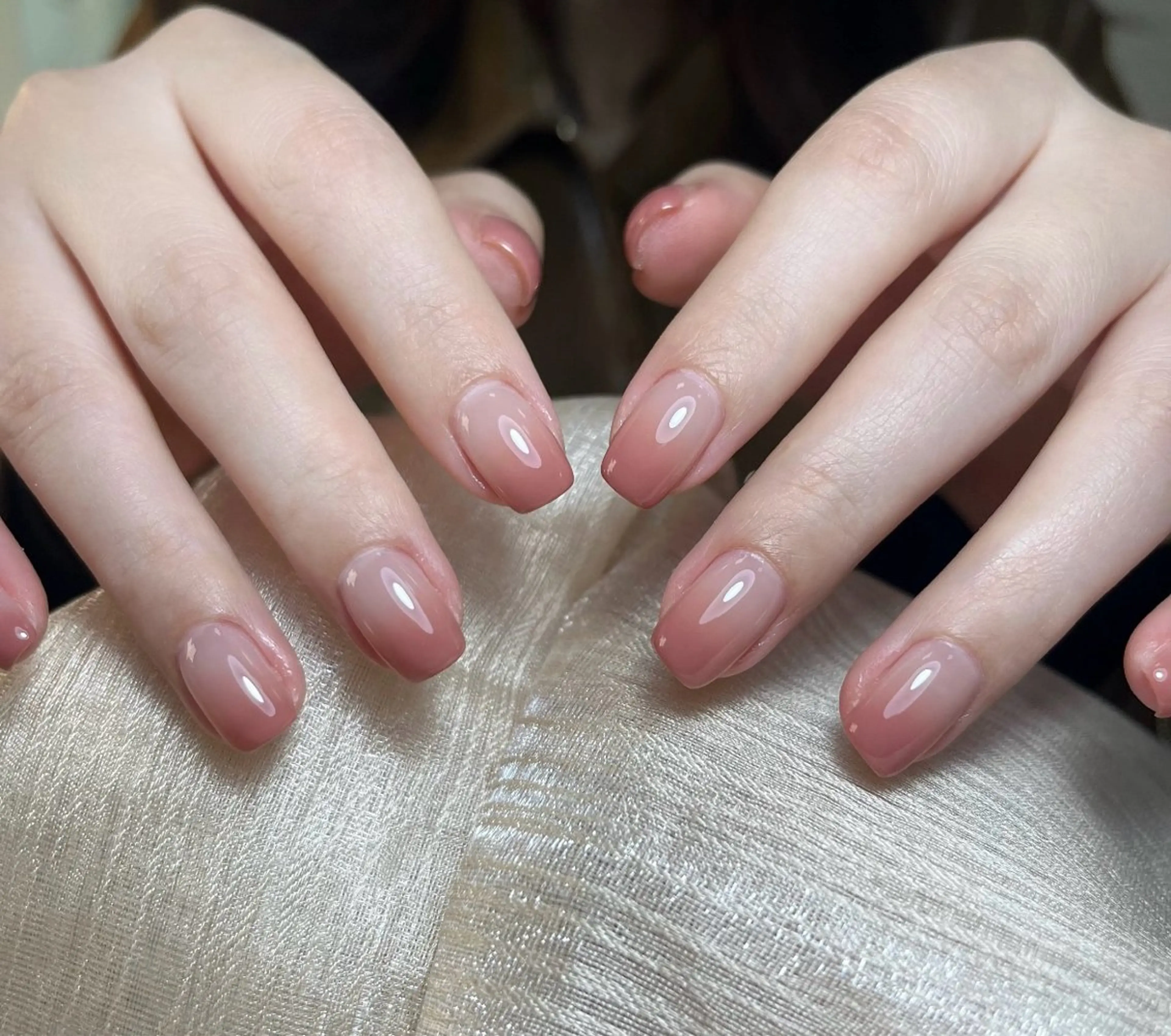 ネイル アートネイル チークネイル 長さ出し フレンチネイル ジェルネイル ハンドネイル ハンドケア Yumi Nail Seiのネイルデザイン