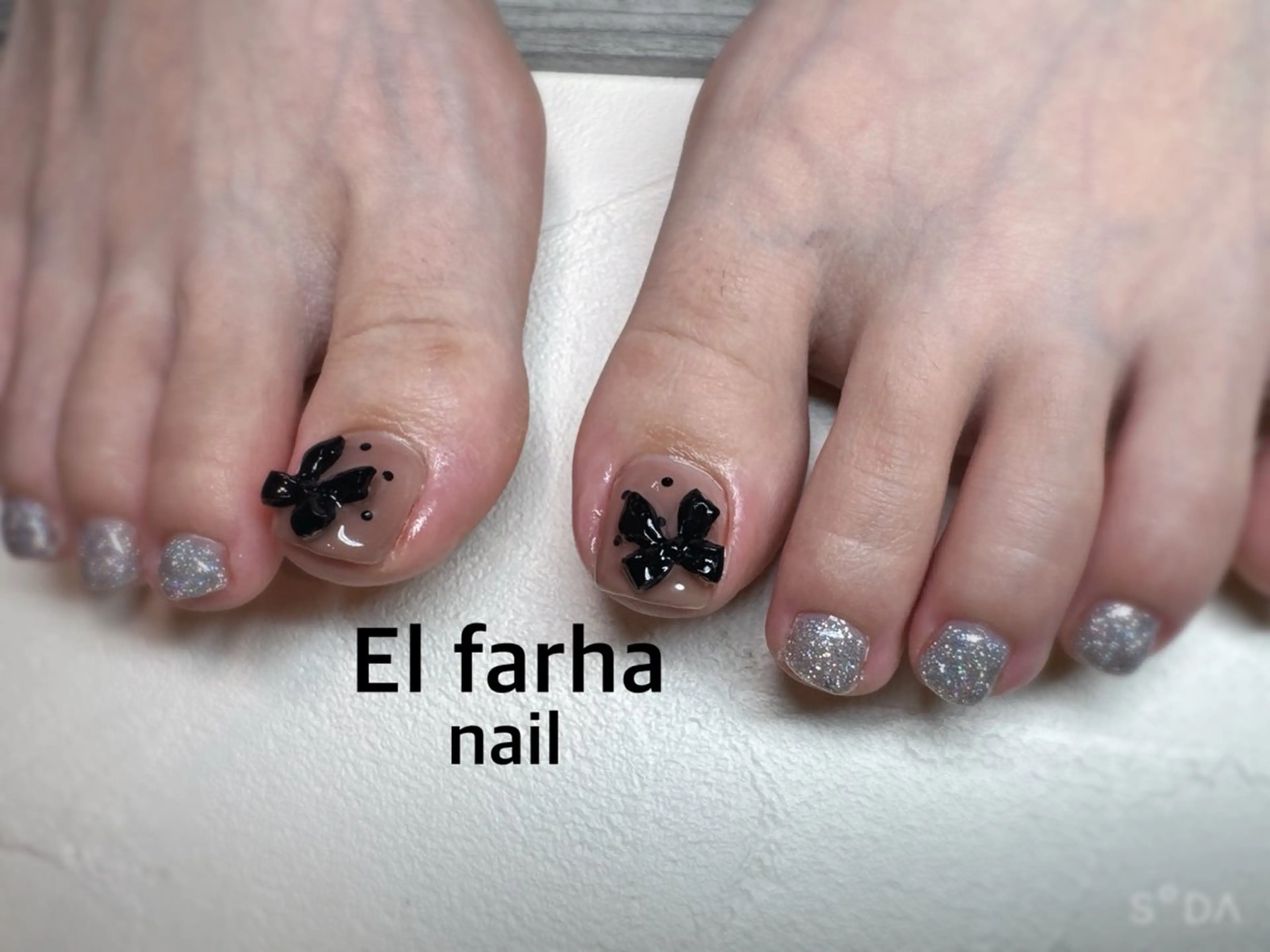 ネイル フットネイル El  Farha nailのネイルデザイン