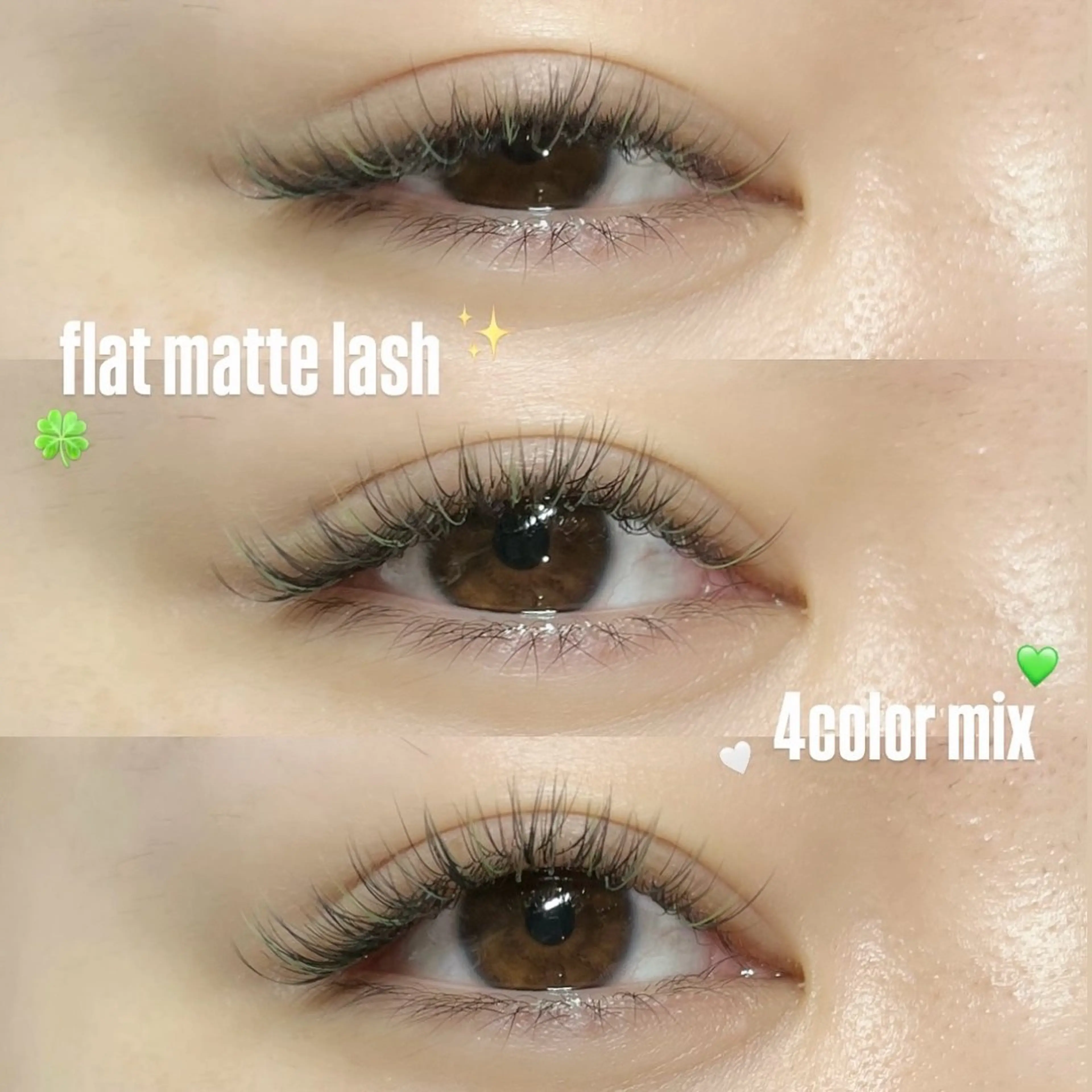 マツエク・マツパ Veil ayakaのマツエク・マツパデザイン