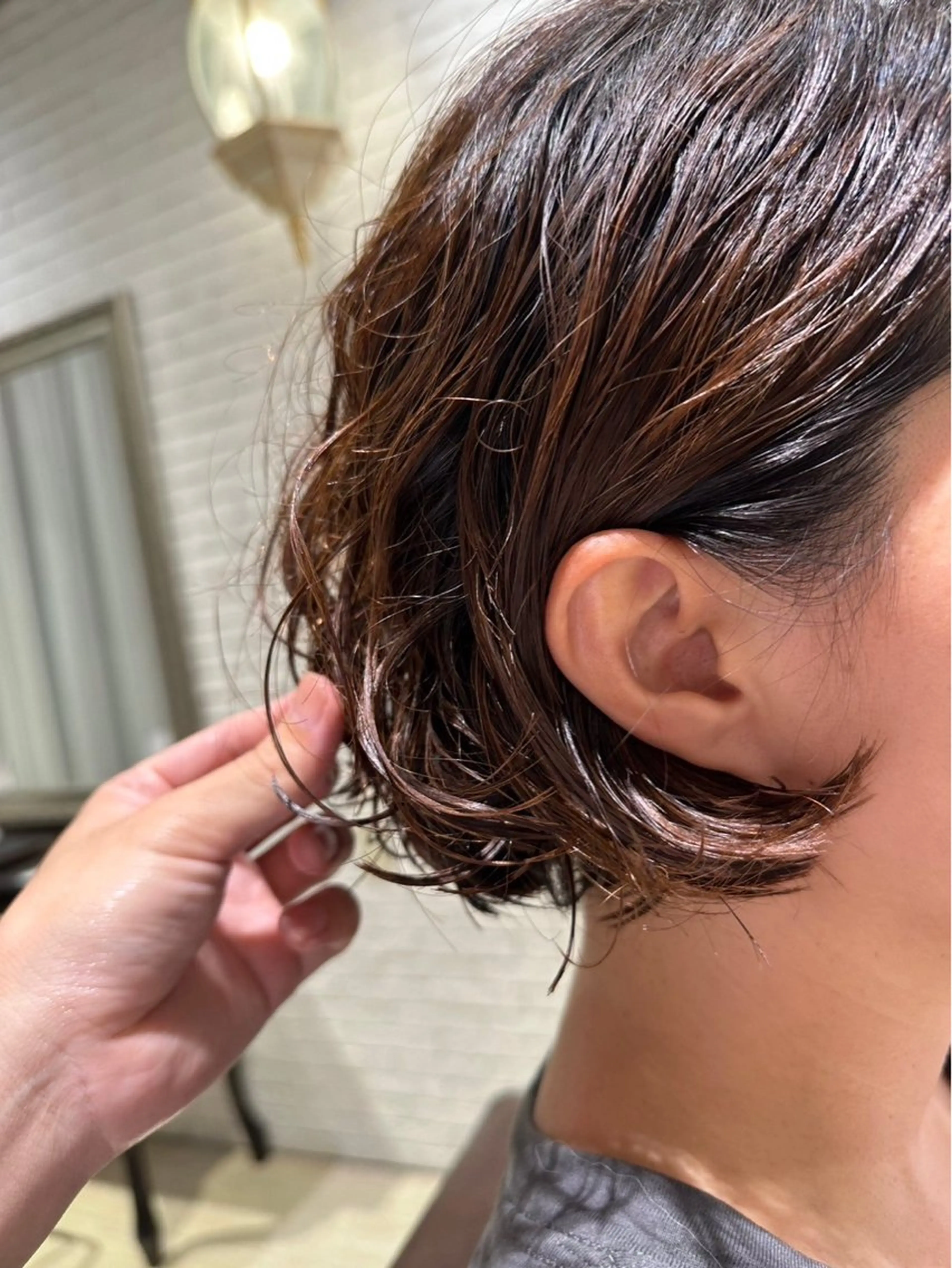 ショート パーマ 川口歩登 【blanc】春日のヘアスタイル