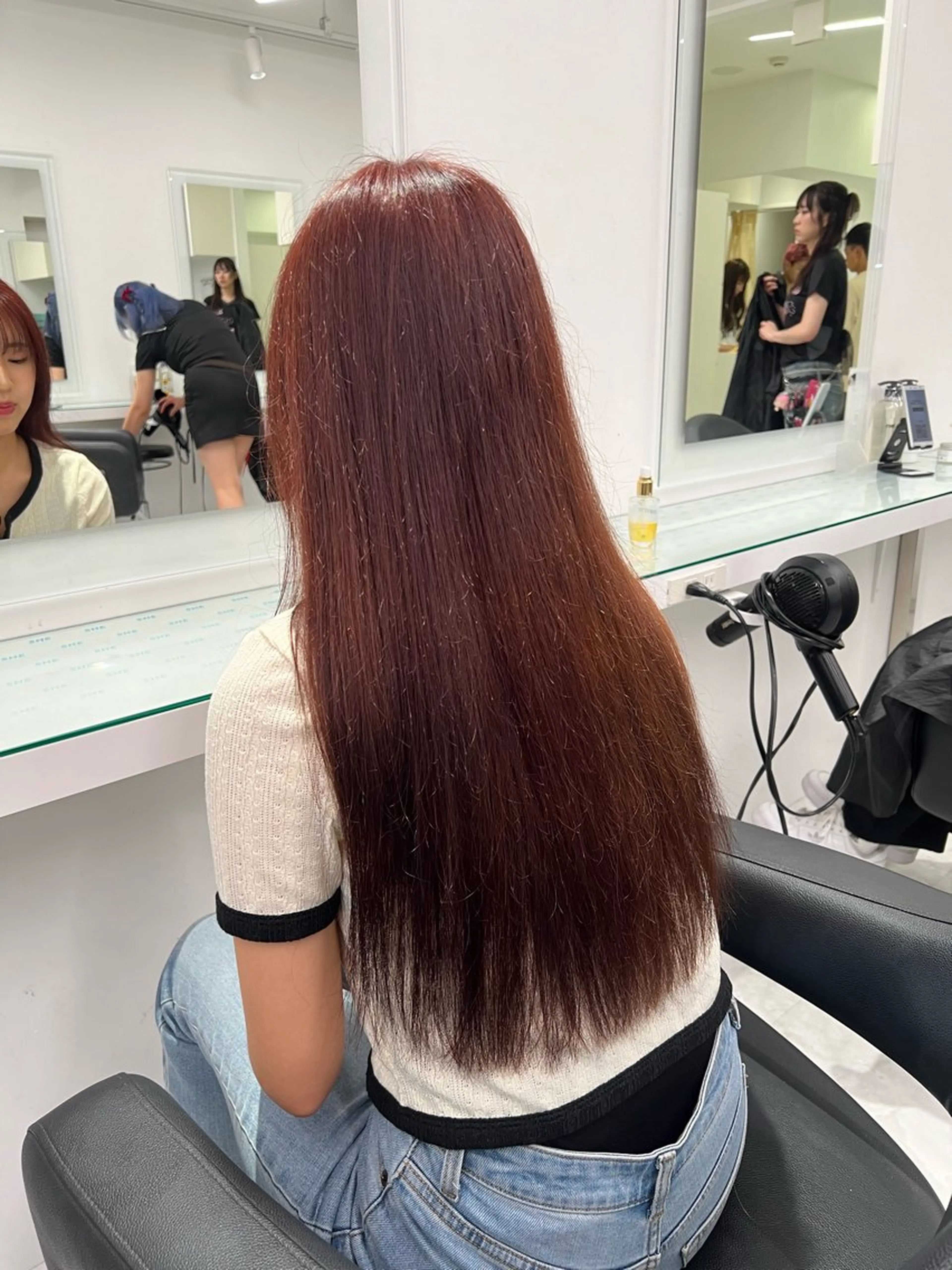 カラー ヘアカラー トリートメント ブリーチなし透明感 💗RYOTAのヘアスタイル