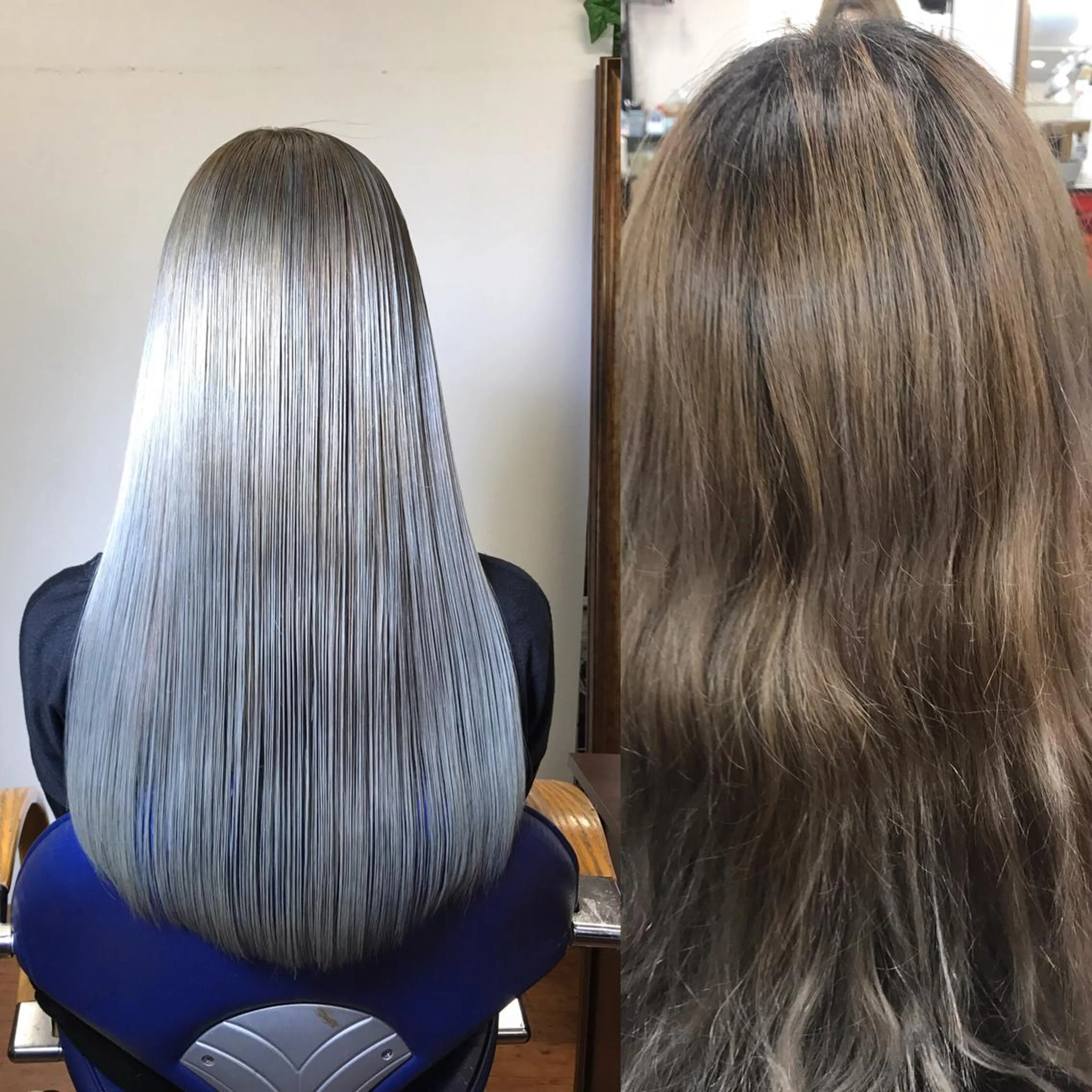 ロング 縮毛矯正 江袋 敏昭のヘアスタイル