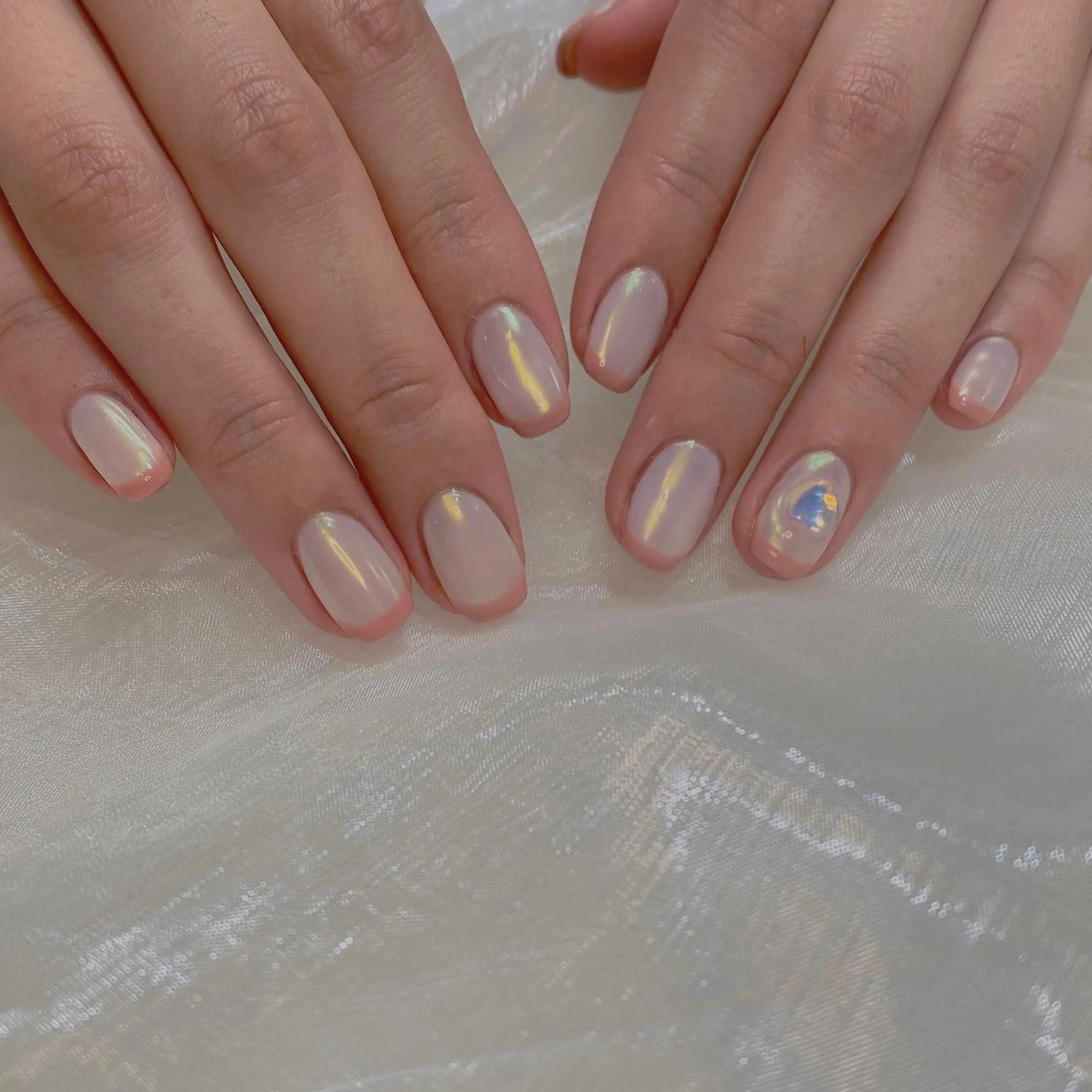 ネイル ハート ℝ𝕌𝕂𝔸 ✿のネイルデザイン