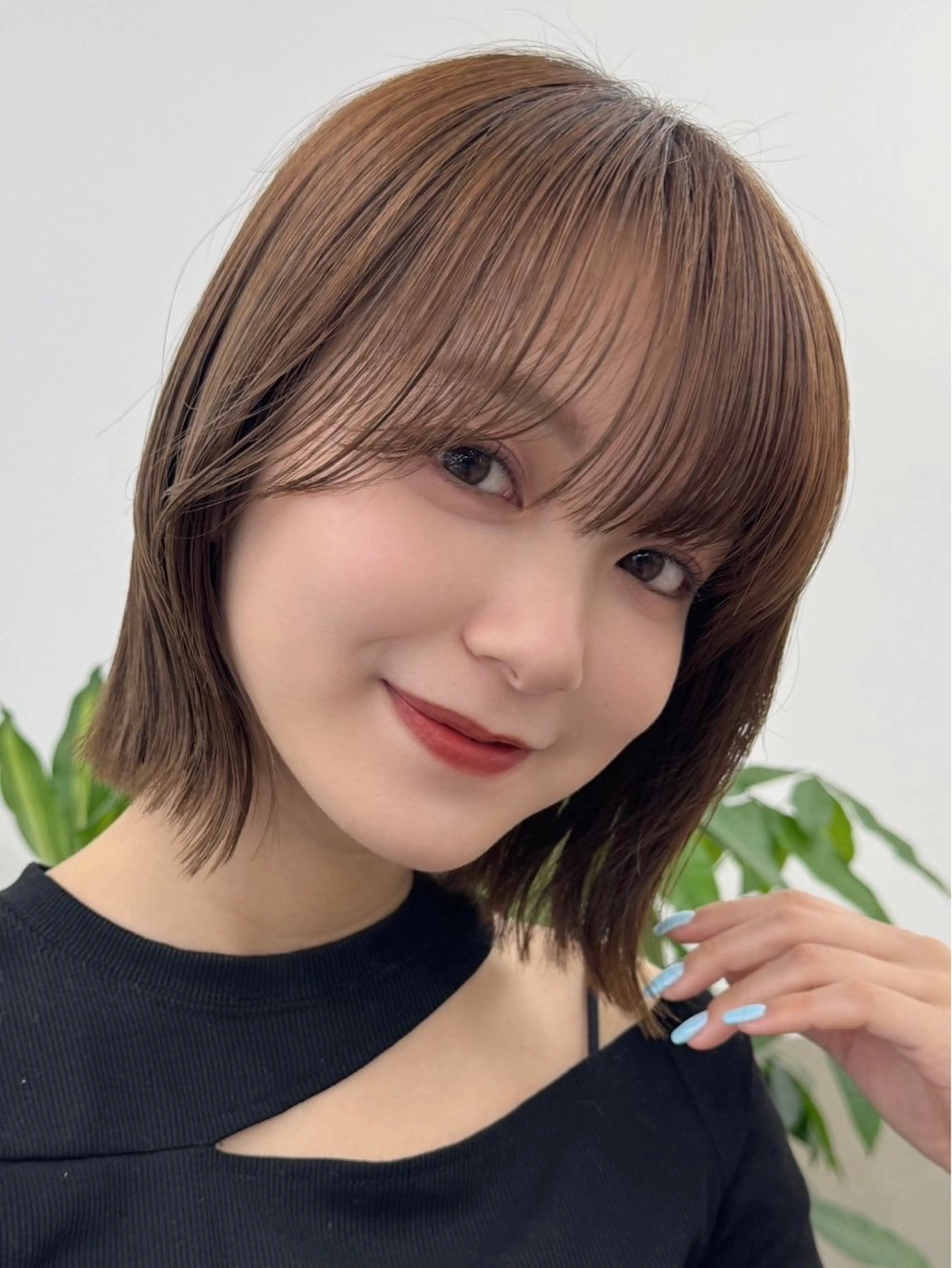 ショート 早田 華のヘアスタイル