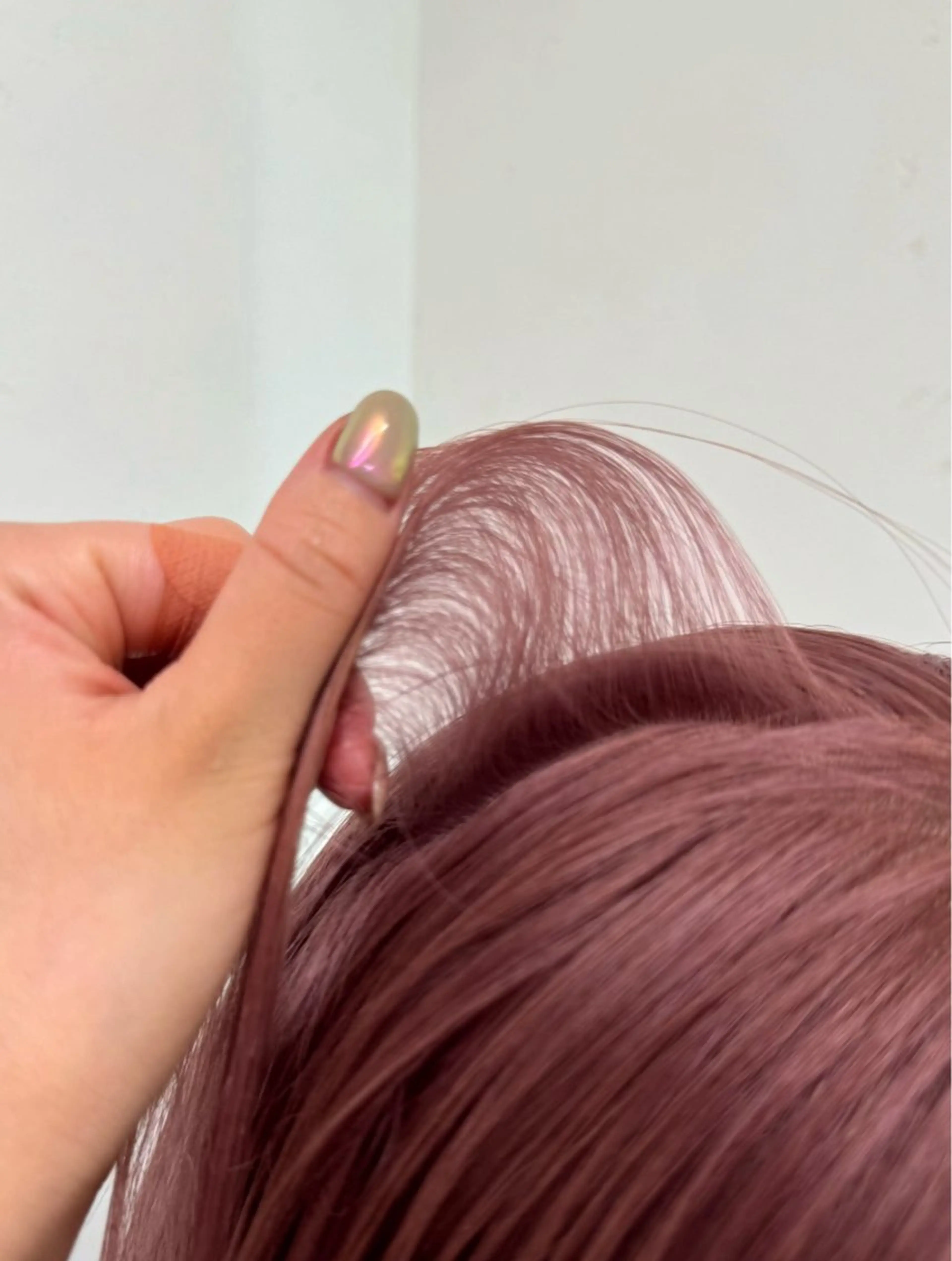 カラー ブリーチ 透明感カラー ayaka/暖色 /ニュアンスボブのヘアスタイル