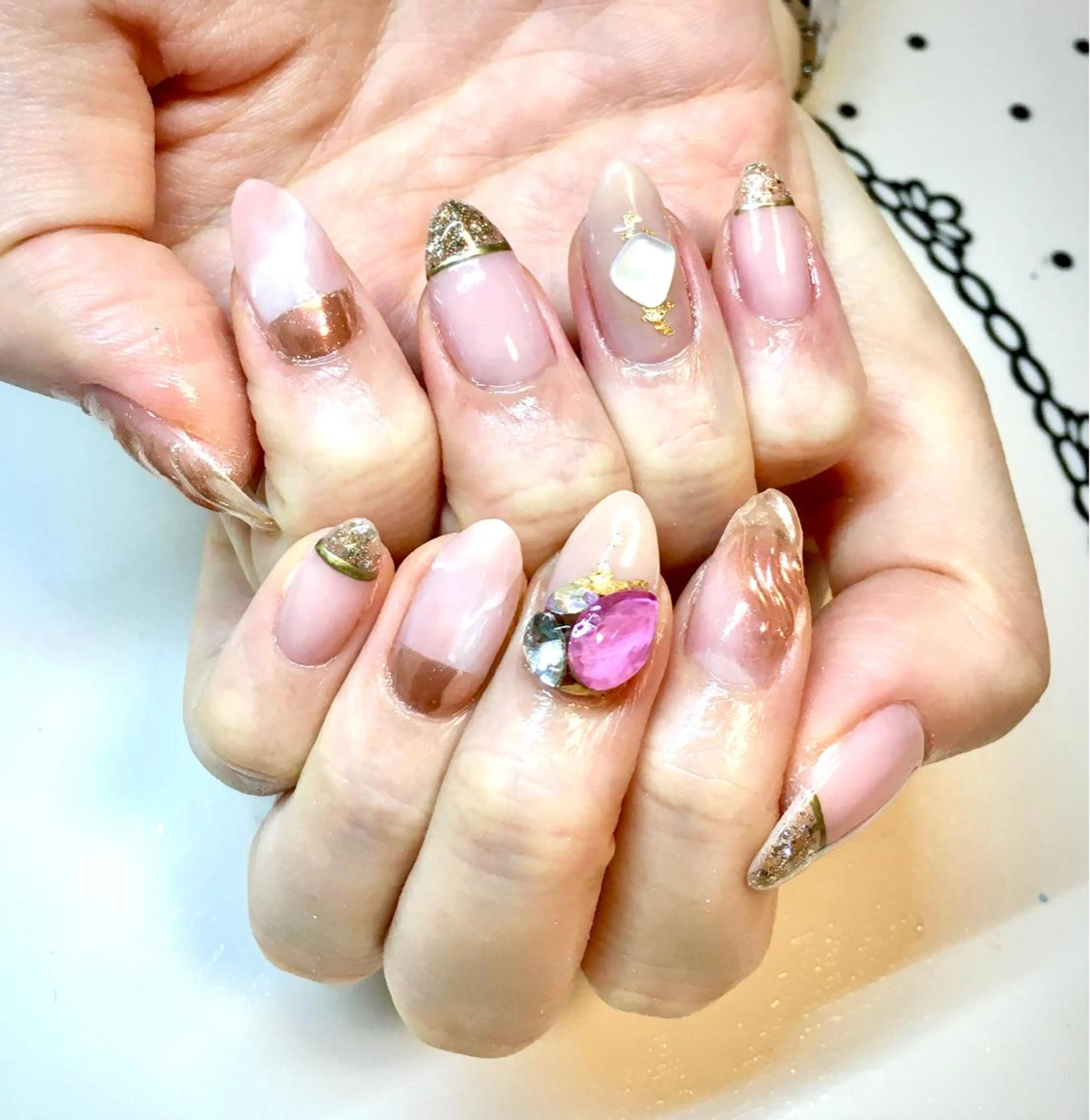 ネイル ハンドネイル nailsalon sugarr所属・nailist cocoのネイルデザイン