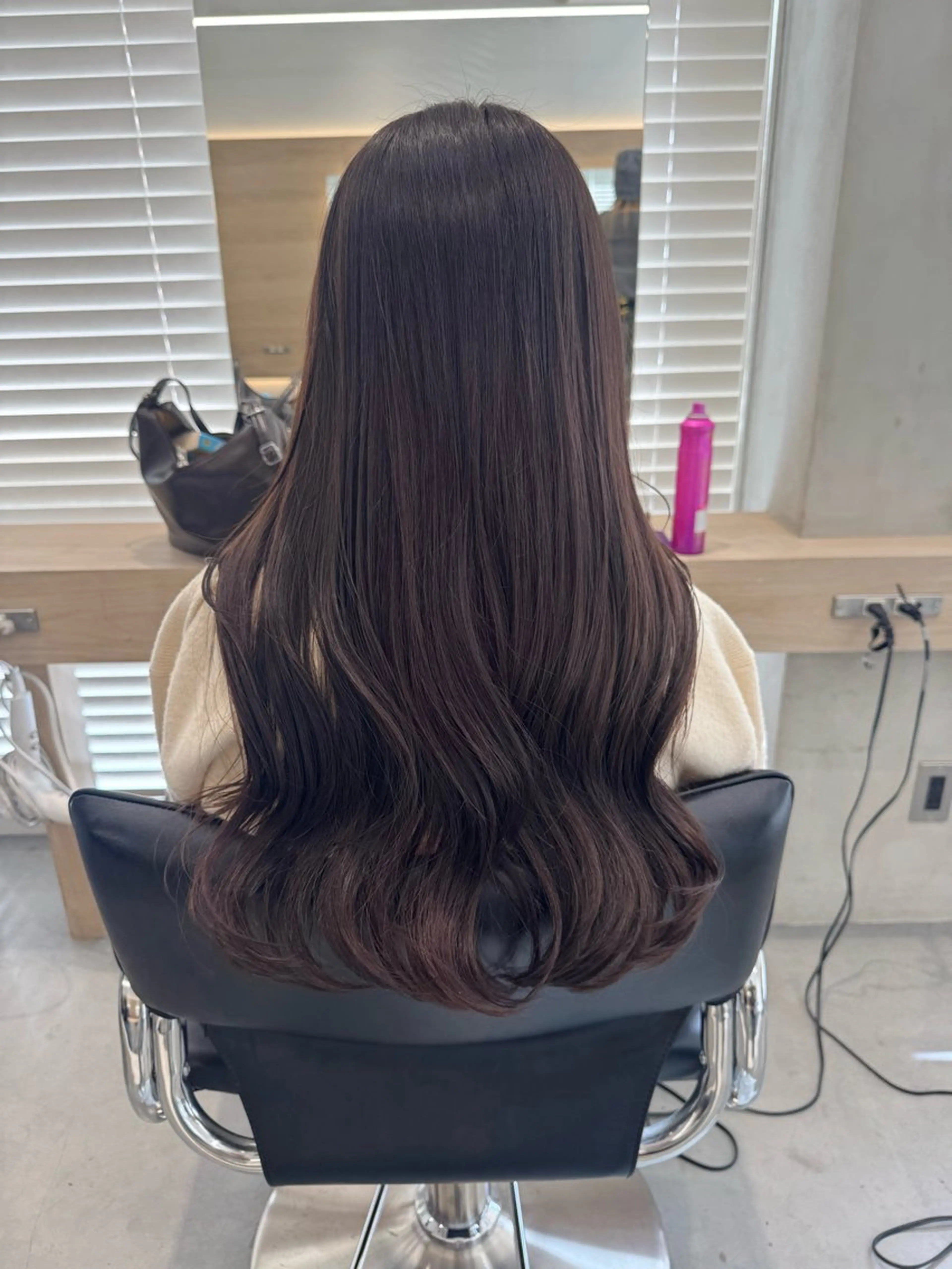 カラー ヘアカラー ナカバチ ユイ🌼 Rizm greenのヘアスタイル