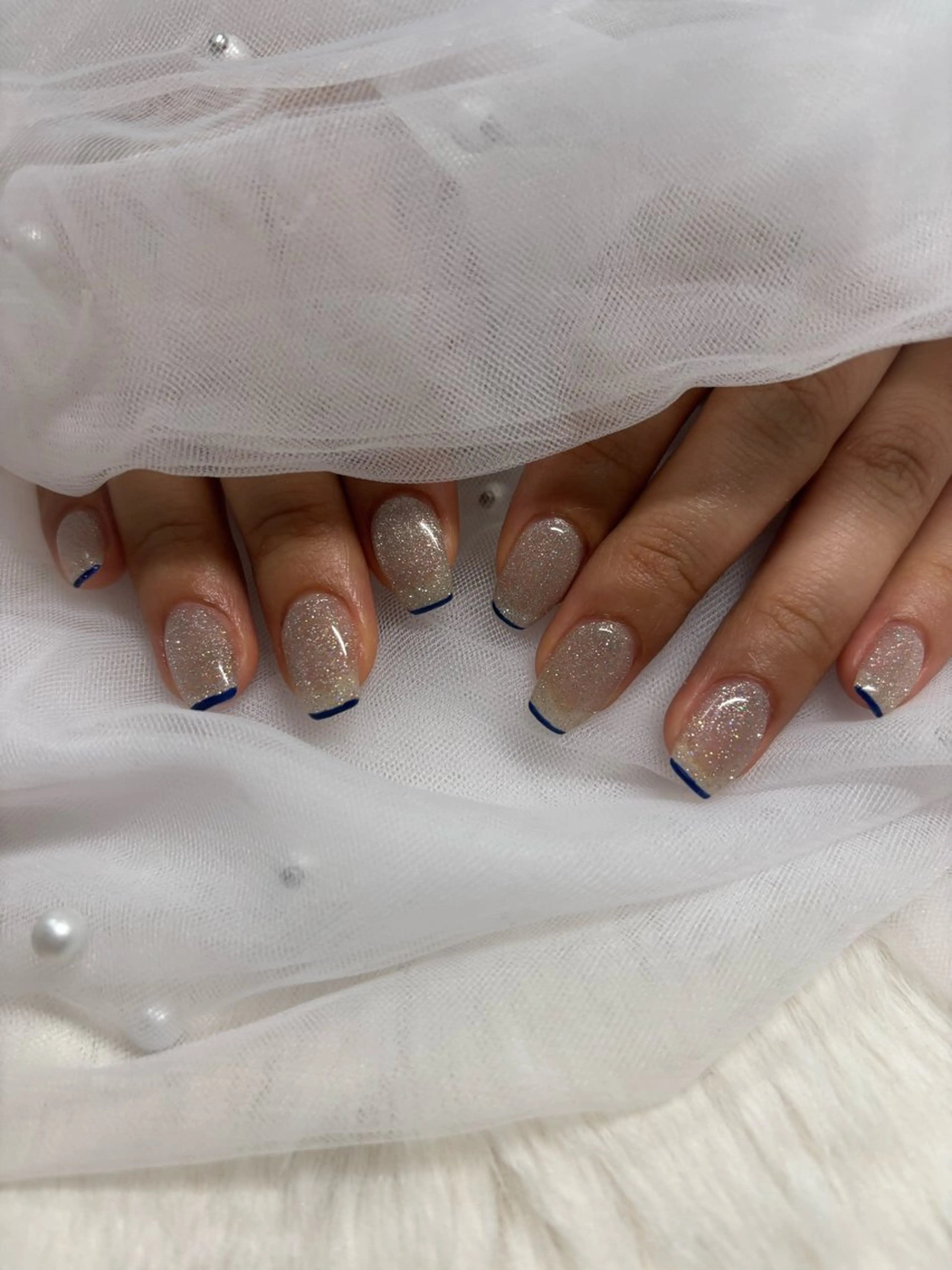 ネイル マグネットネイル ハンドネイル Lottynail 🫧Yuunaのネイルデザイン