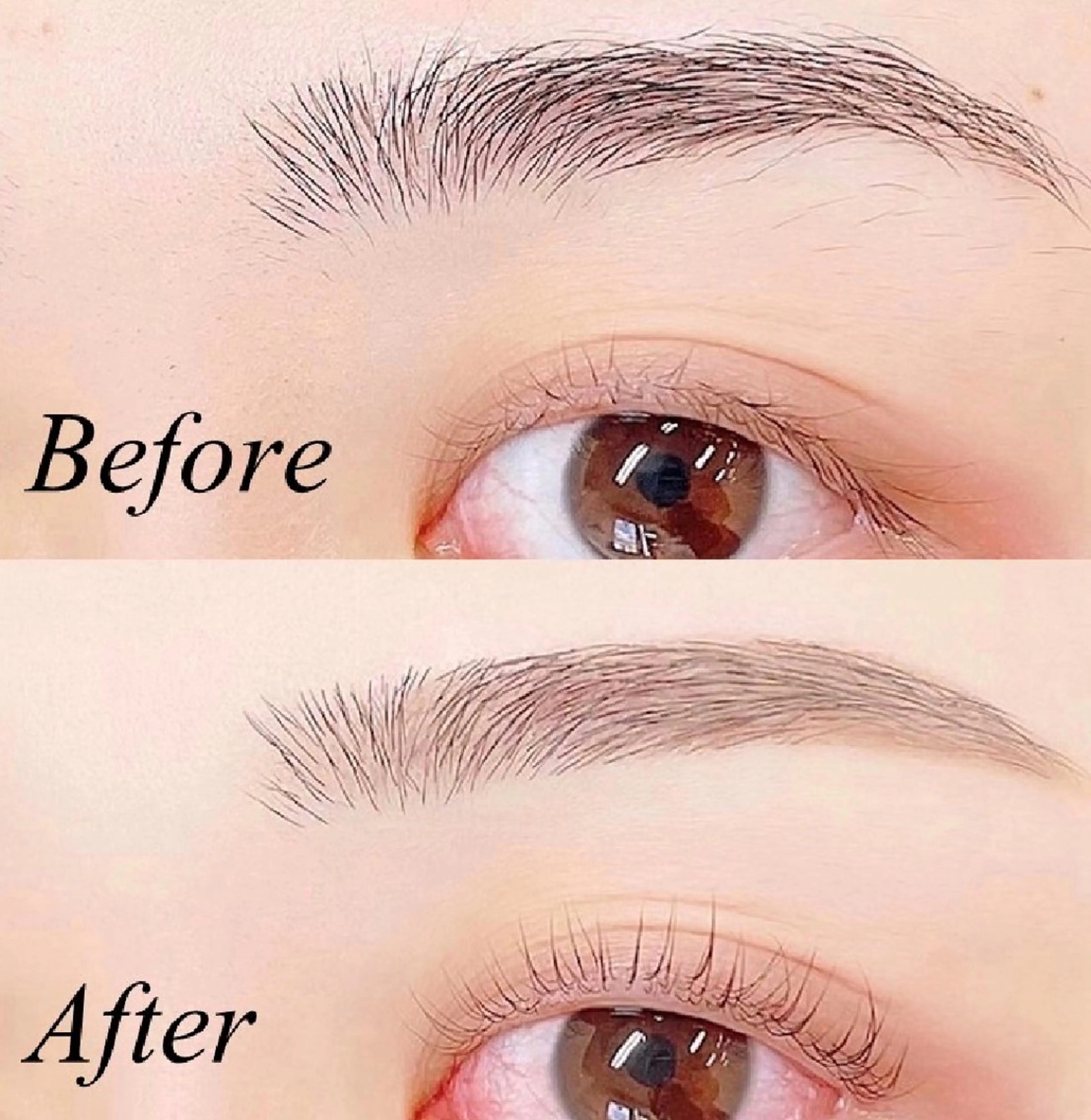 学割U24🎓 《ナチュラル眉🌿》美眉アイブロウWAX＋間引き(メイク込)¥4500の写真