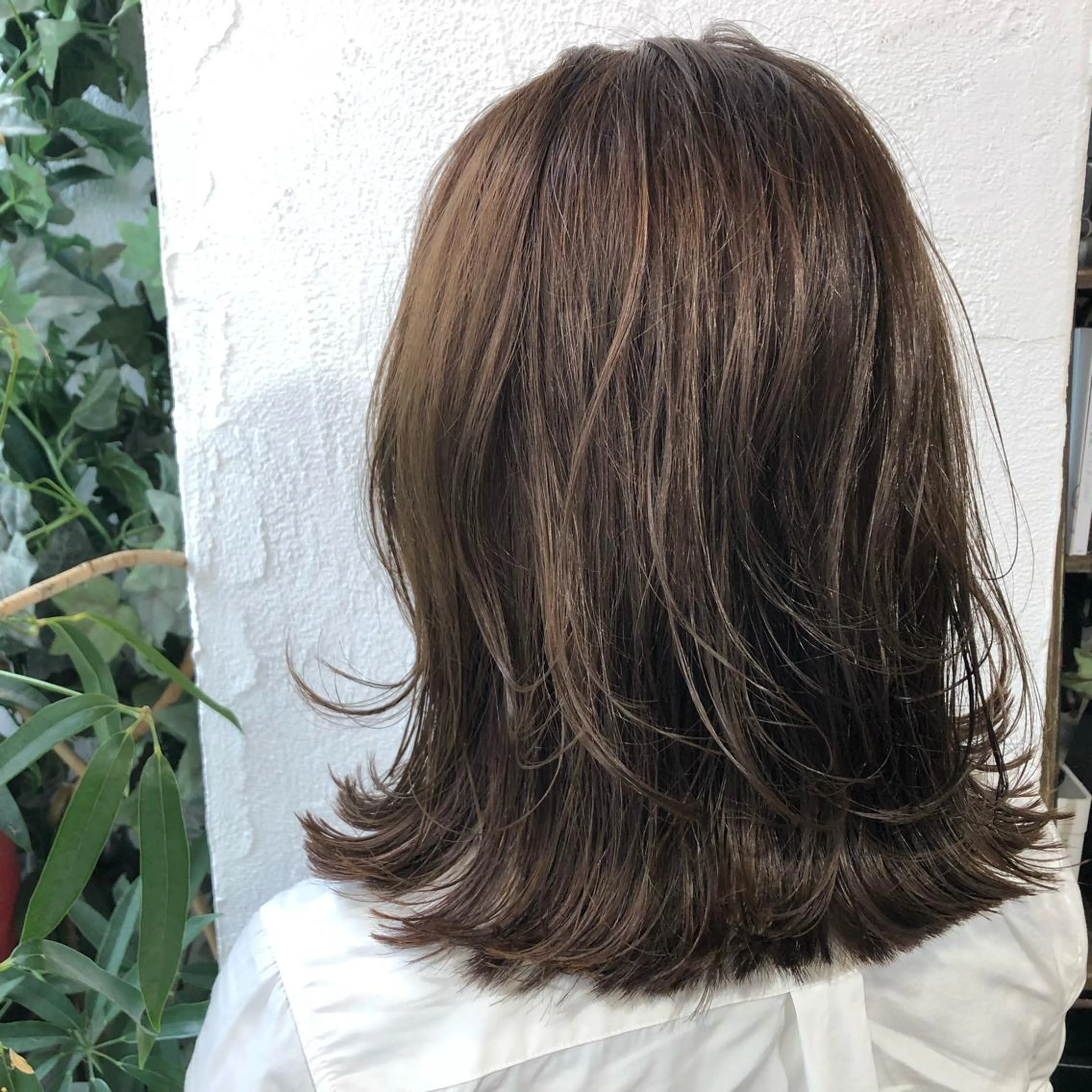 ミディアム mayu ○のヘアスタイル