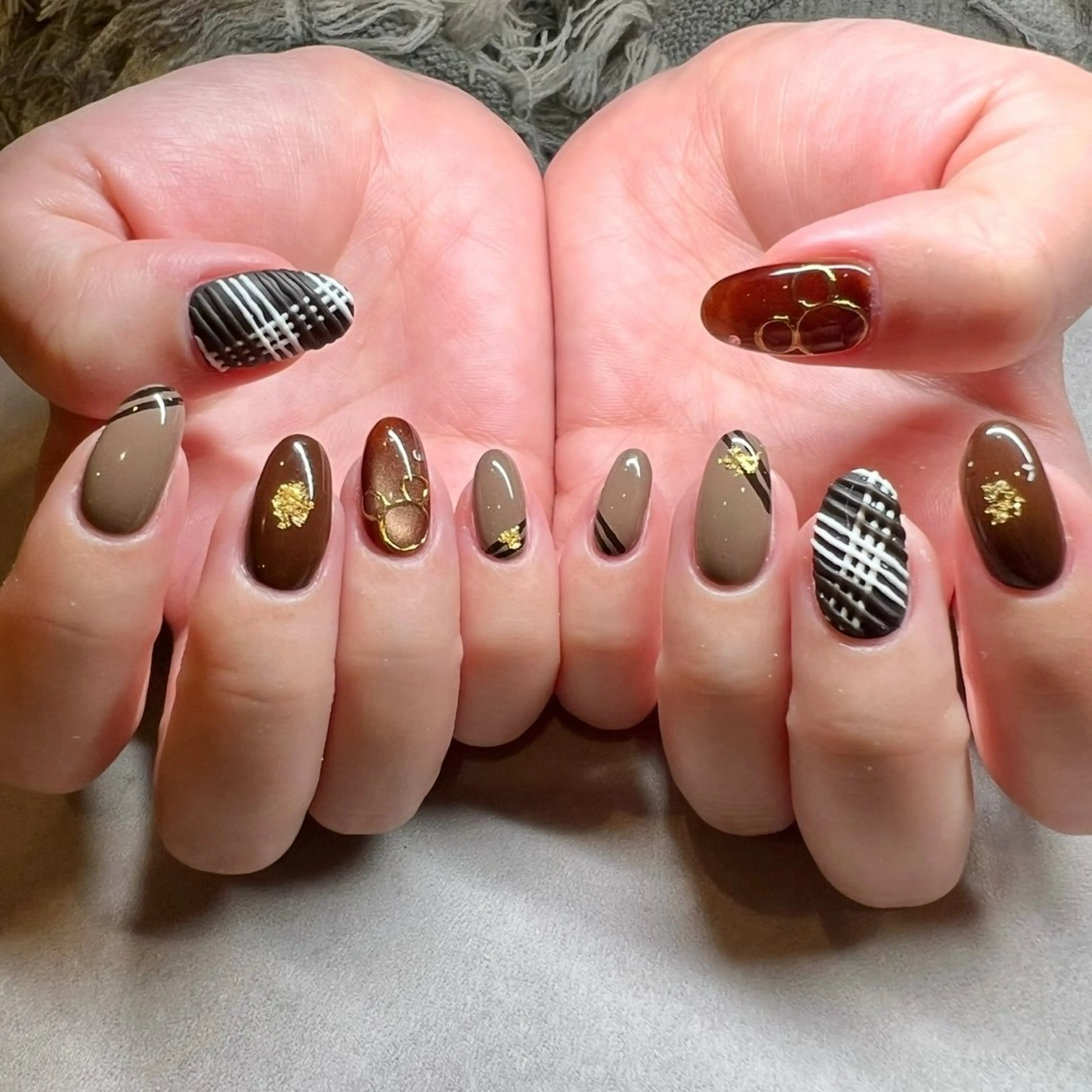 ネイル YUKO🩶 sofa立川のネイルデザイン