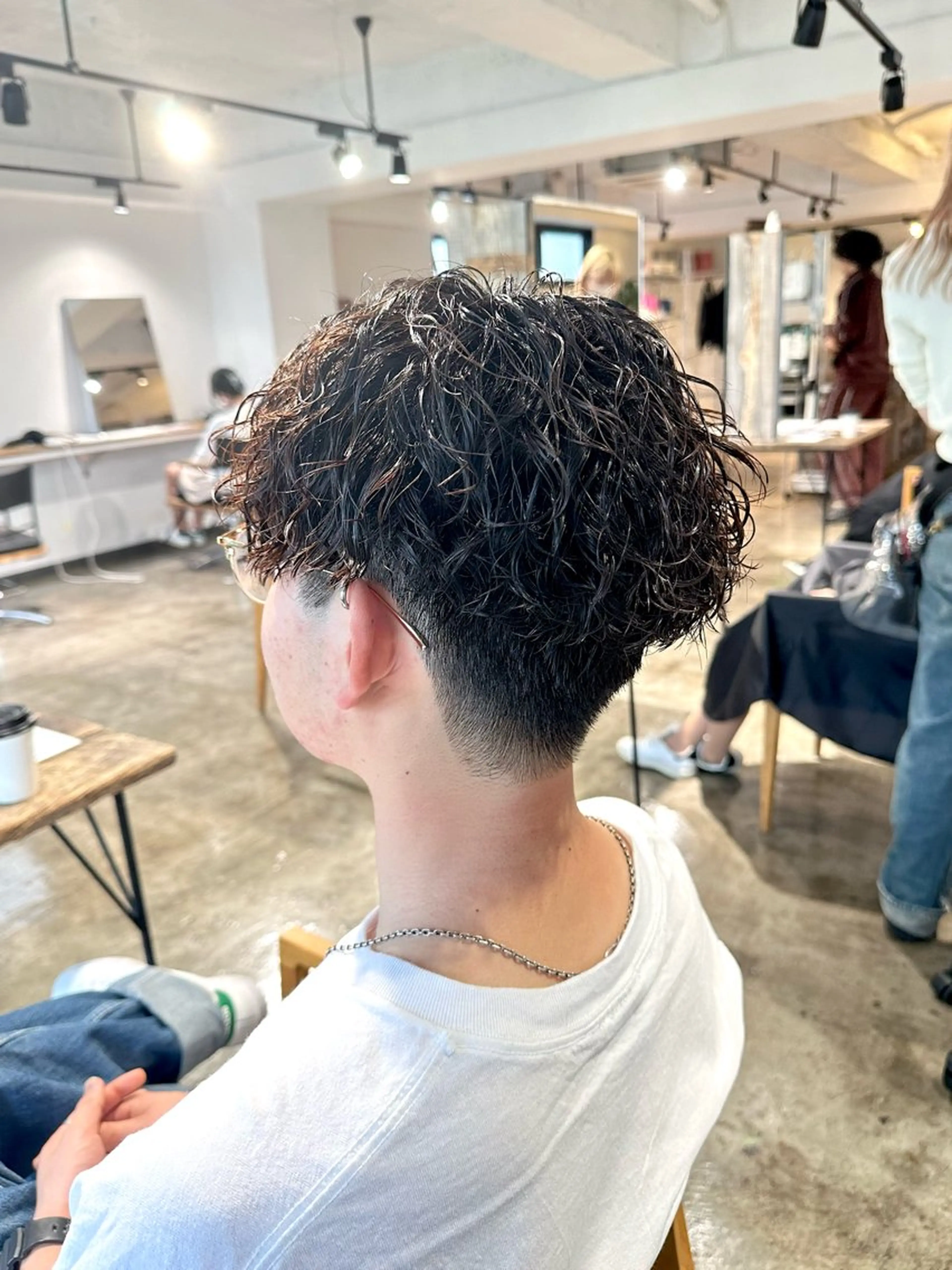 パーマ メンズ メンズパーマ メンズツイストパーマ ツイストスパイラルパーマ スパイラルパーマ ツイストパーマ カット パーマ トリートメント 骨格補正施術/メンズ 専門美容師/YUYAのヘアスタイル