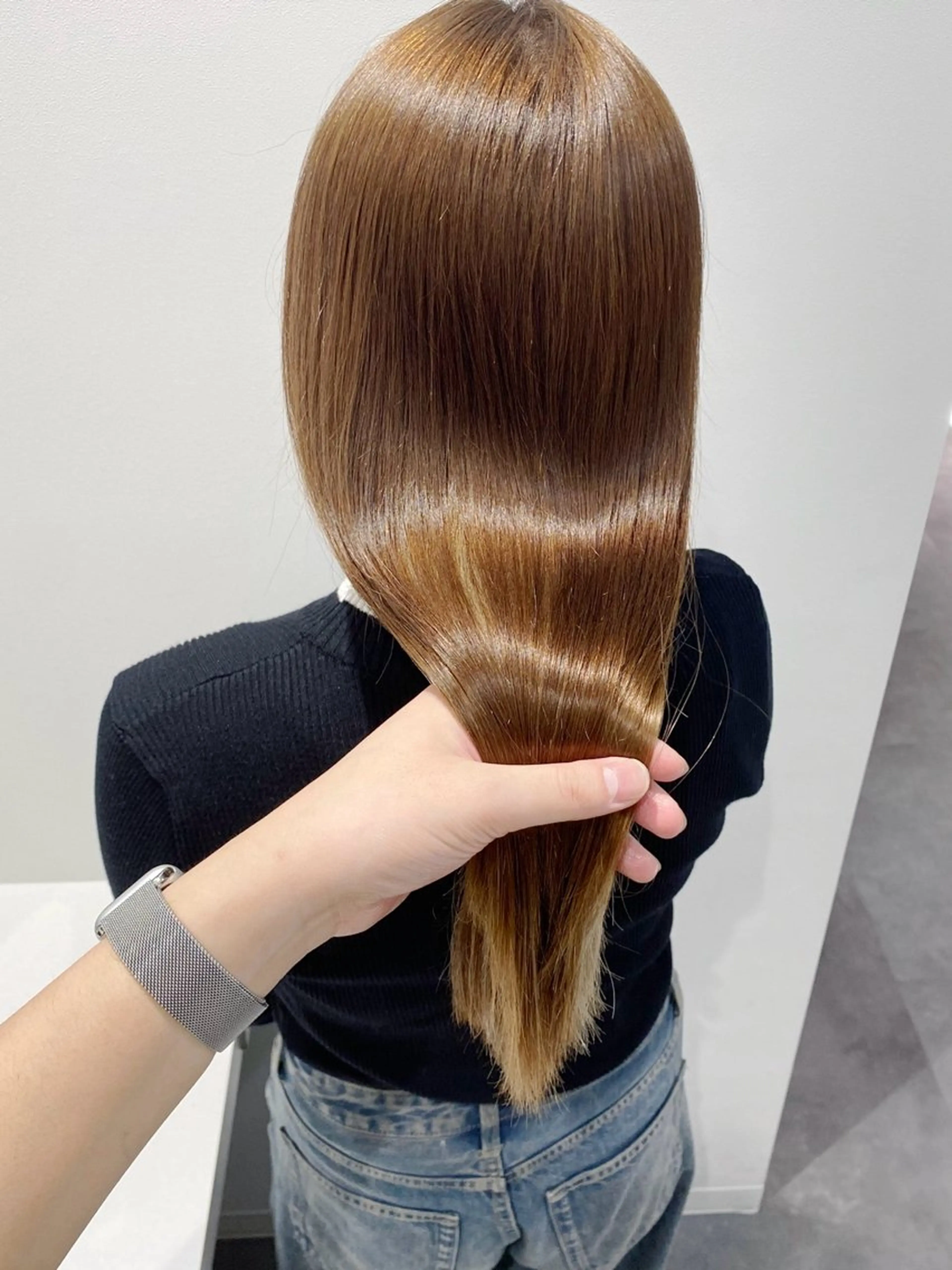 セミロング カラー ヘアカラー トリートメント 絹髪質感TR💫 レイヤーカット/熊澤のヘアスタイル