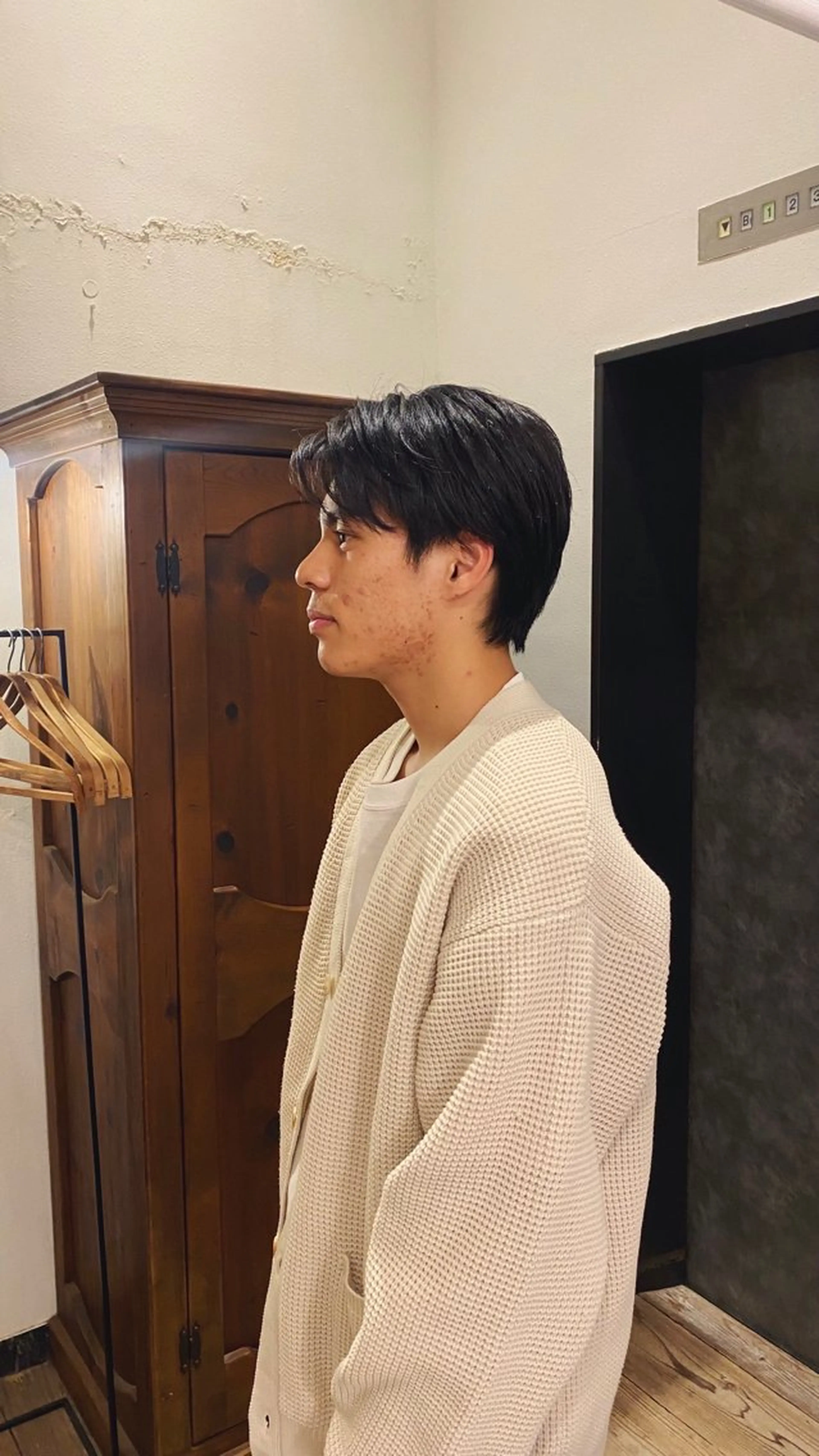 カラー メンズ ヘアカラー 透明感カラー 🦙なりたりみのヘアスタイル