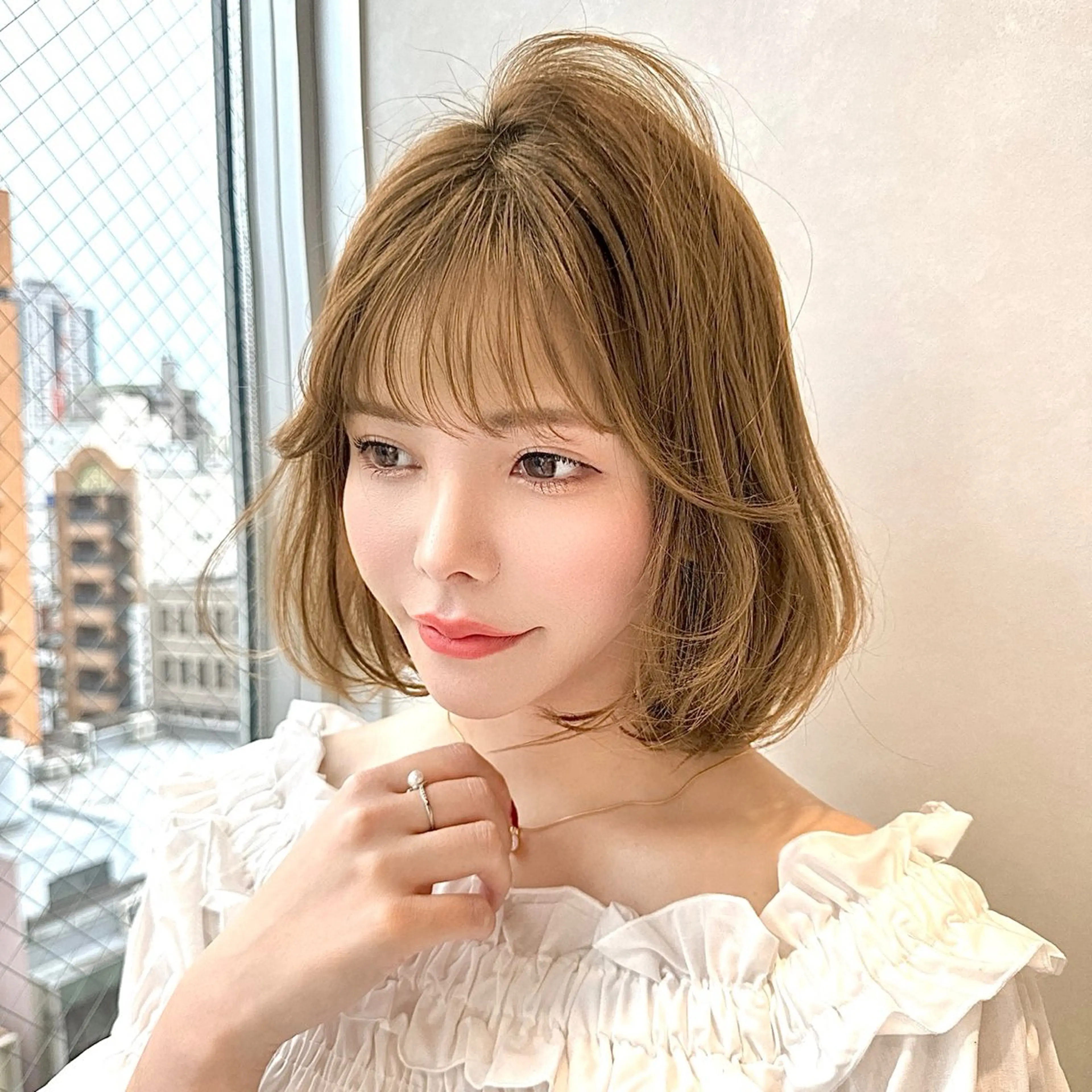 ショート ボブ タンバルモリ 森 隆秀/韓国ヘアのヘアスタイル