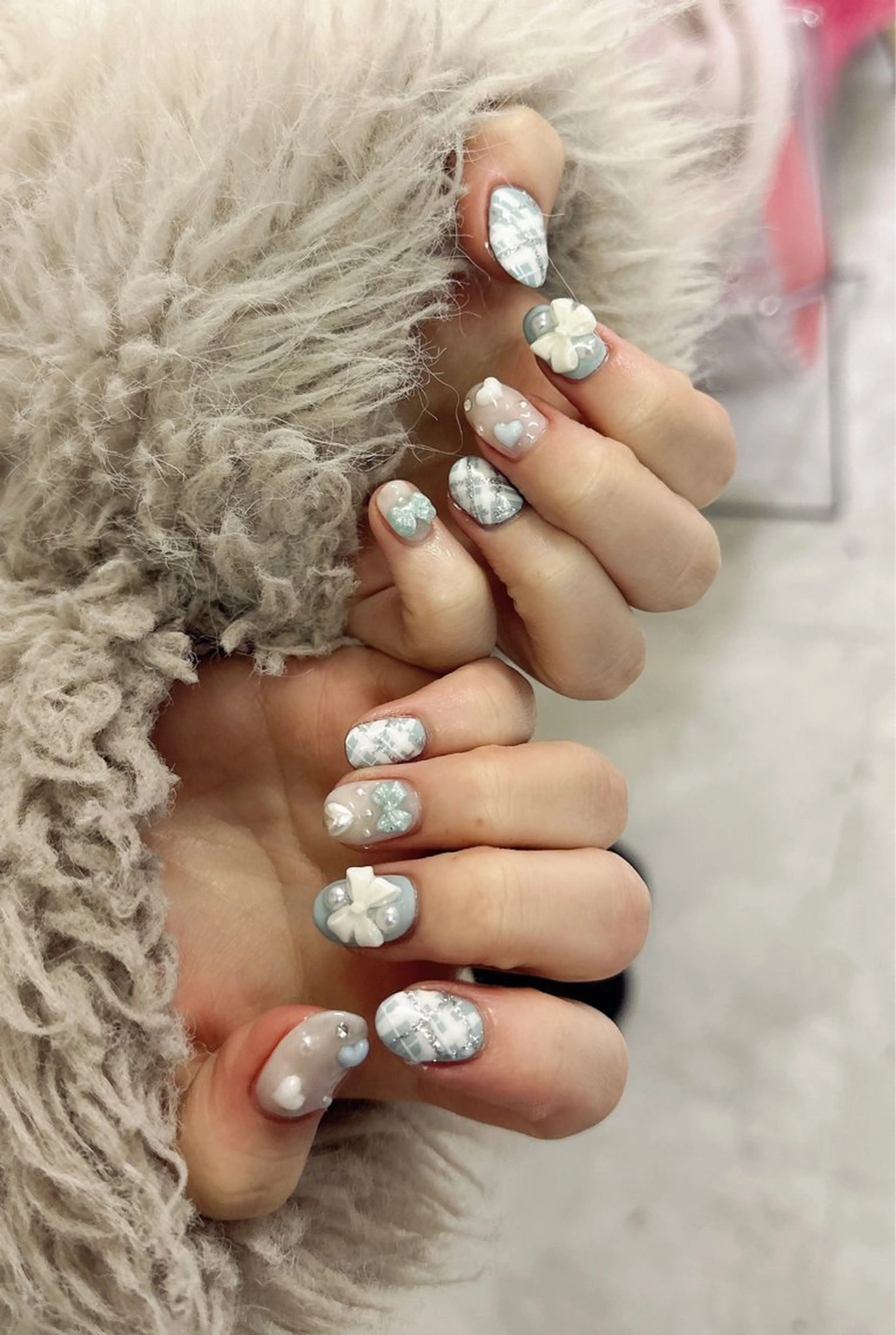 ネイル 渋谷T&B りお ロング無制限中💫のネイルデザイン