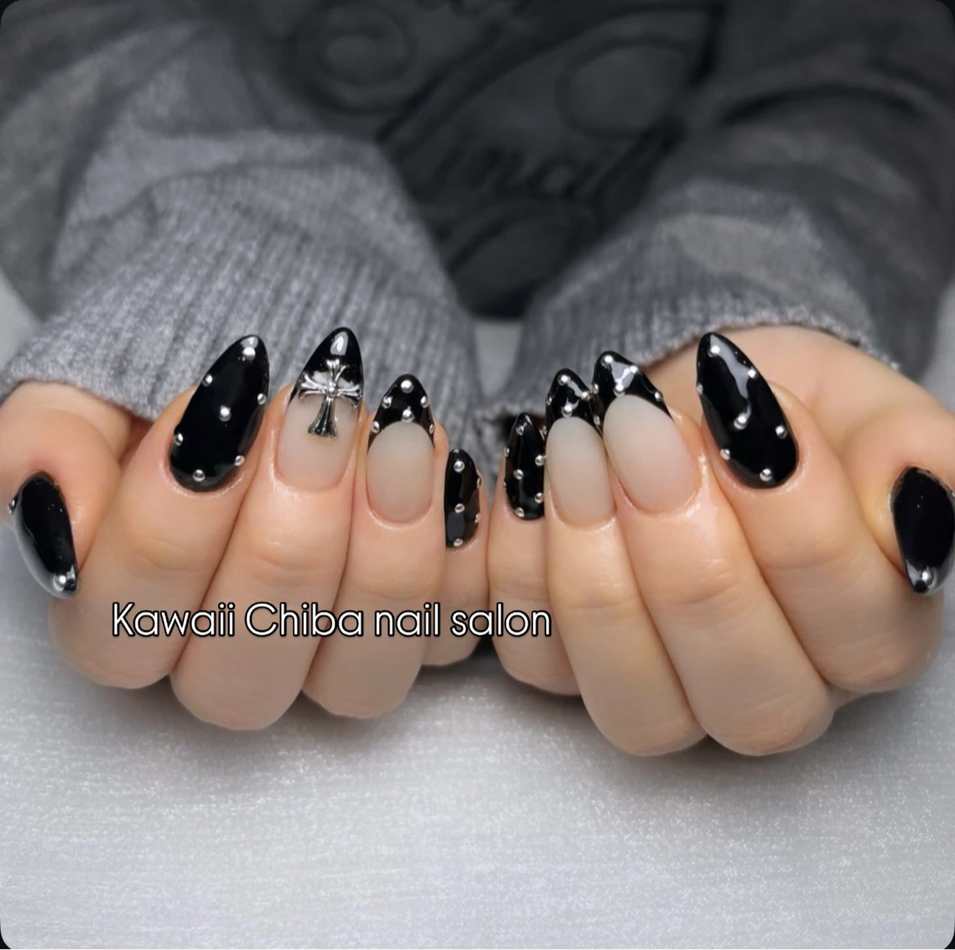 ネイル チークネイル 桜ネイル 長さ出し フラワーネイル フレンチネイル ハンドネイル ハンドケア Kawaii Chiba nailのネイルデザイン