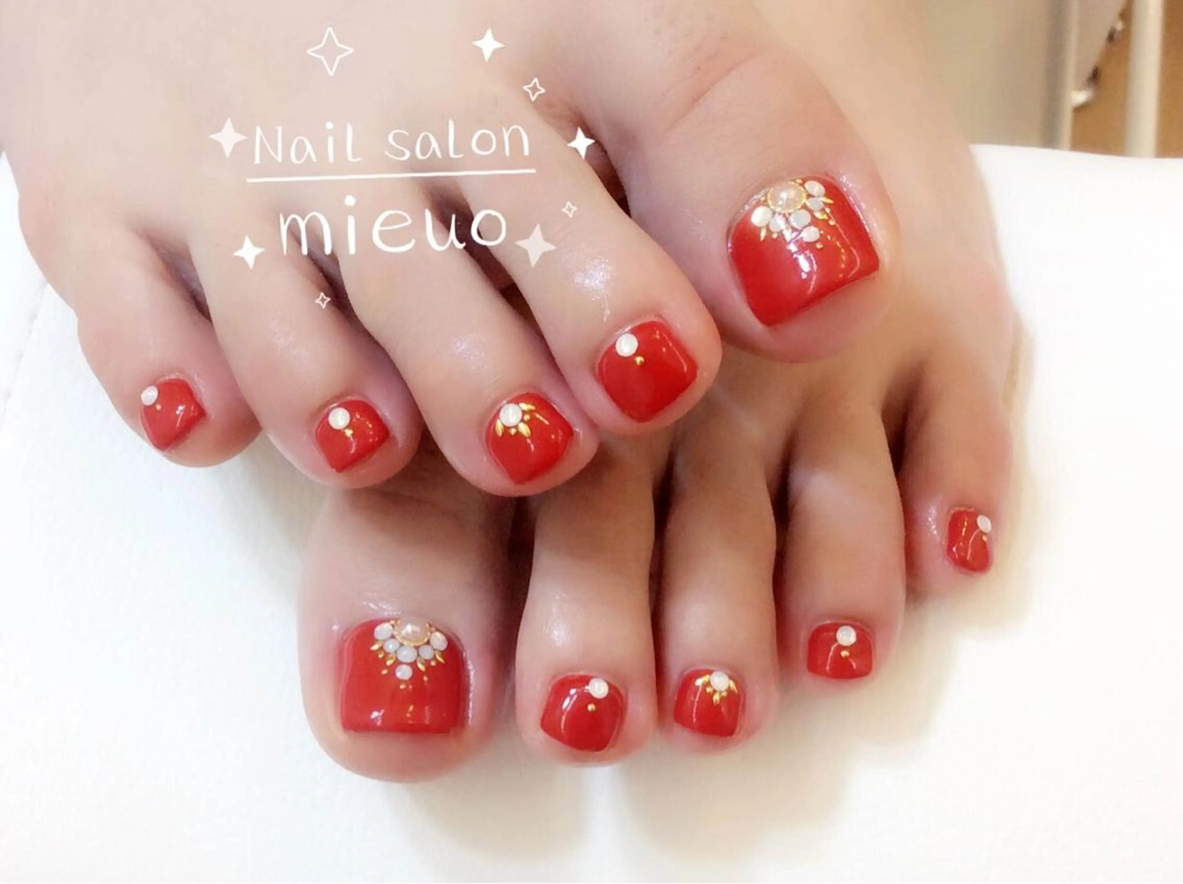 ネイル フットネイル ネイルサロン ミューオのネイルデザイン