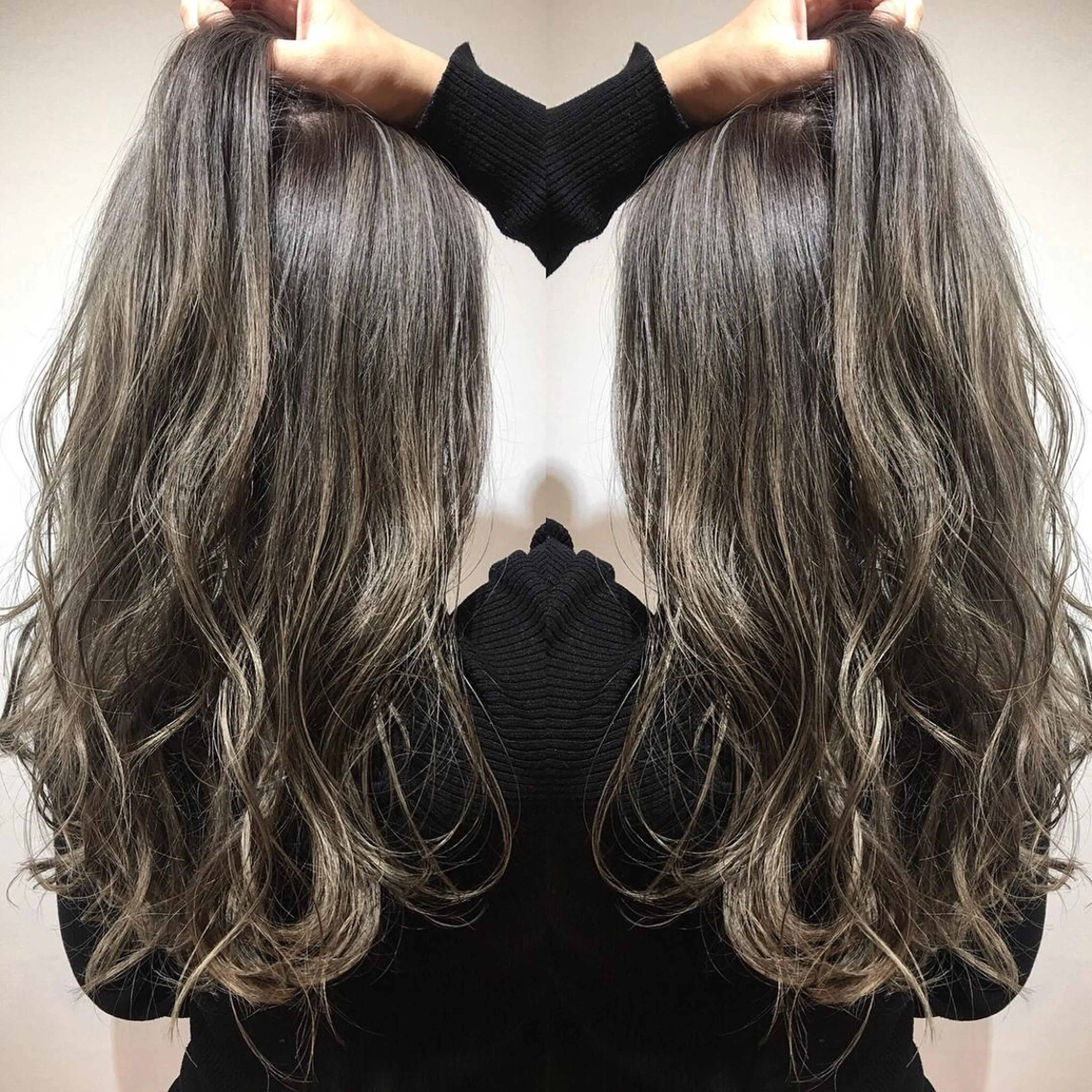 ロング カラー box mico. mutsumiのヘアスタイル