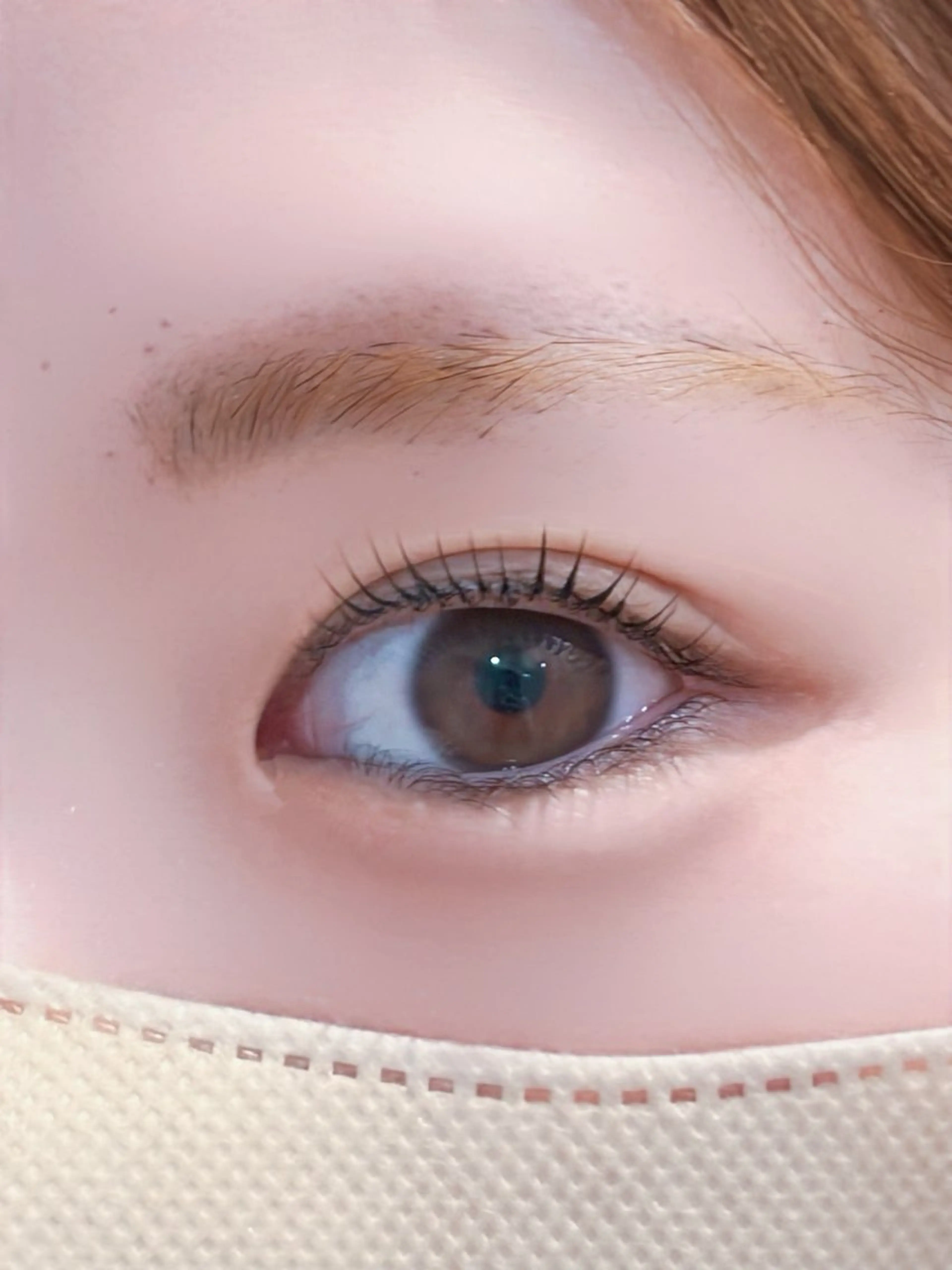 韓国風まつ毛パーマ×耳つぼジュエリー♡の写真