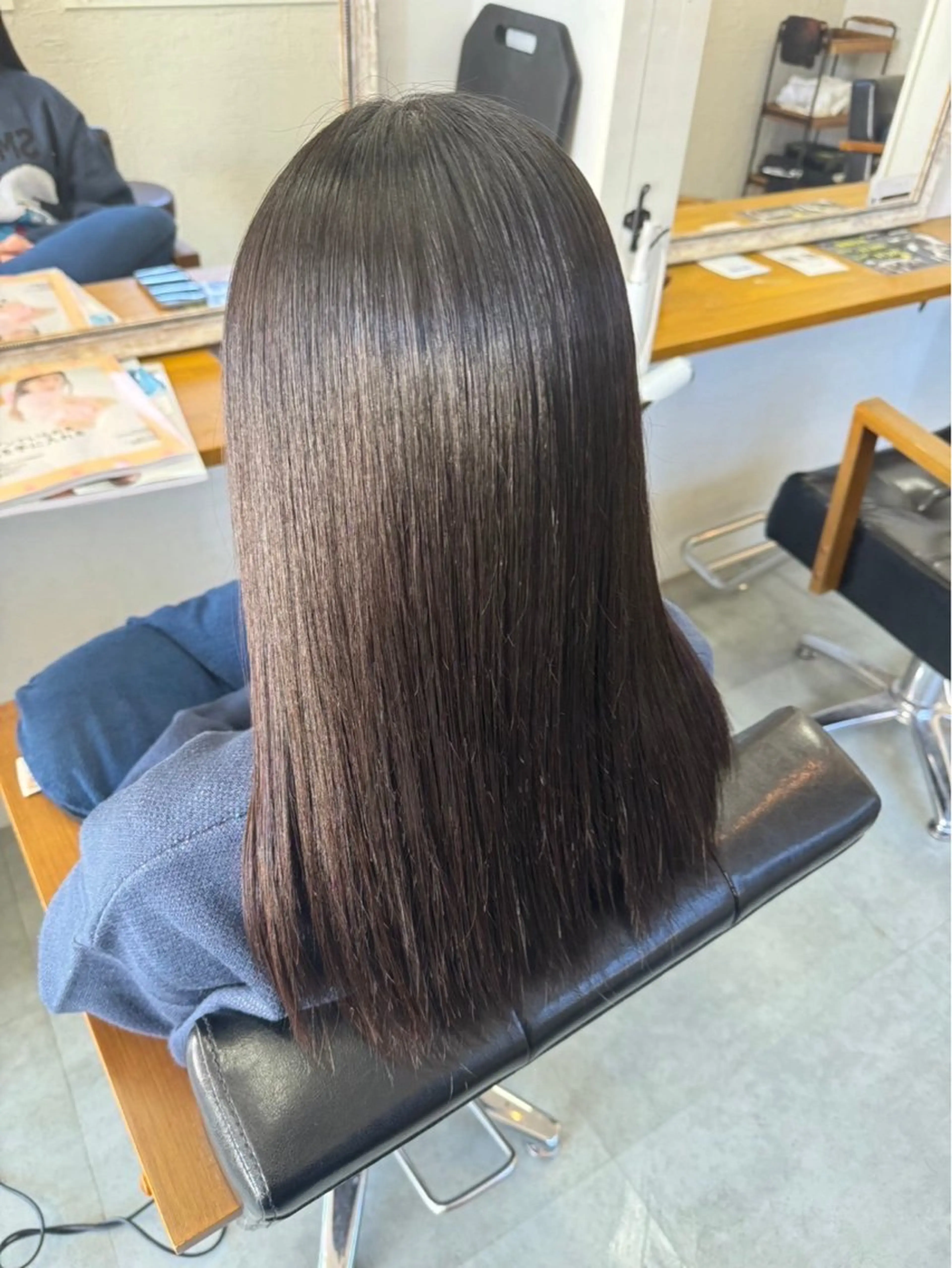 ロング カット ヘアカラー トリートメント archange 齋藤旭冶／川口のヘアスタイル
