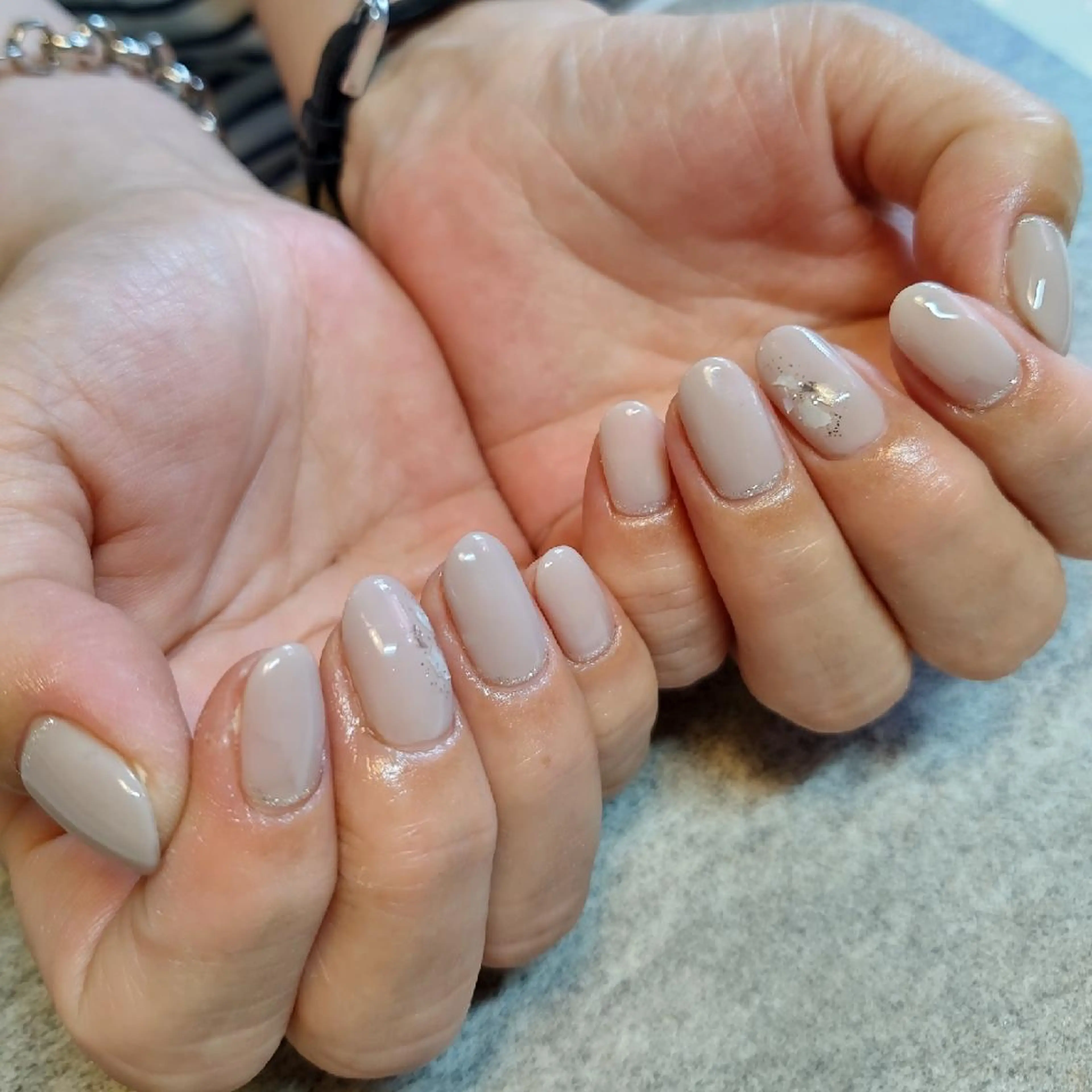 ネイル シンプルネイル ジェヌインネイル 河内のネイルデザイン