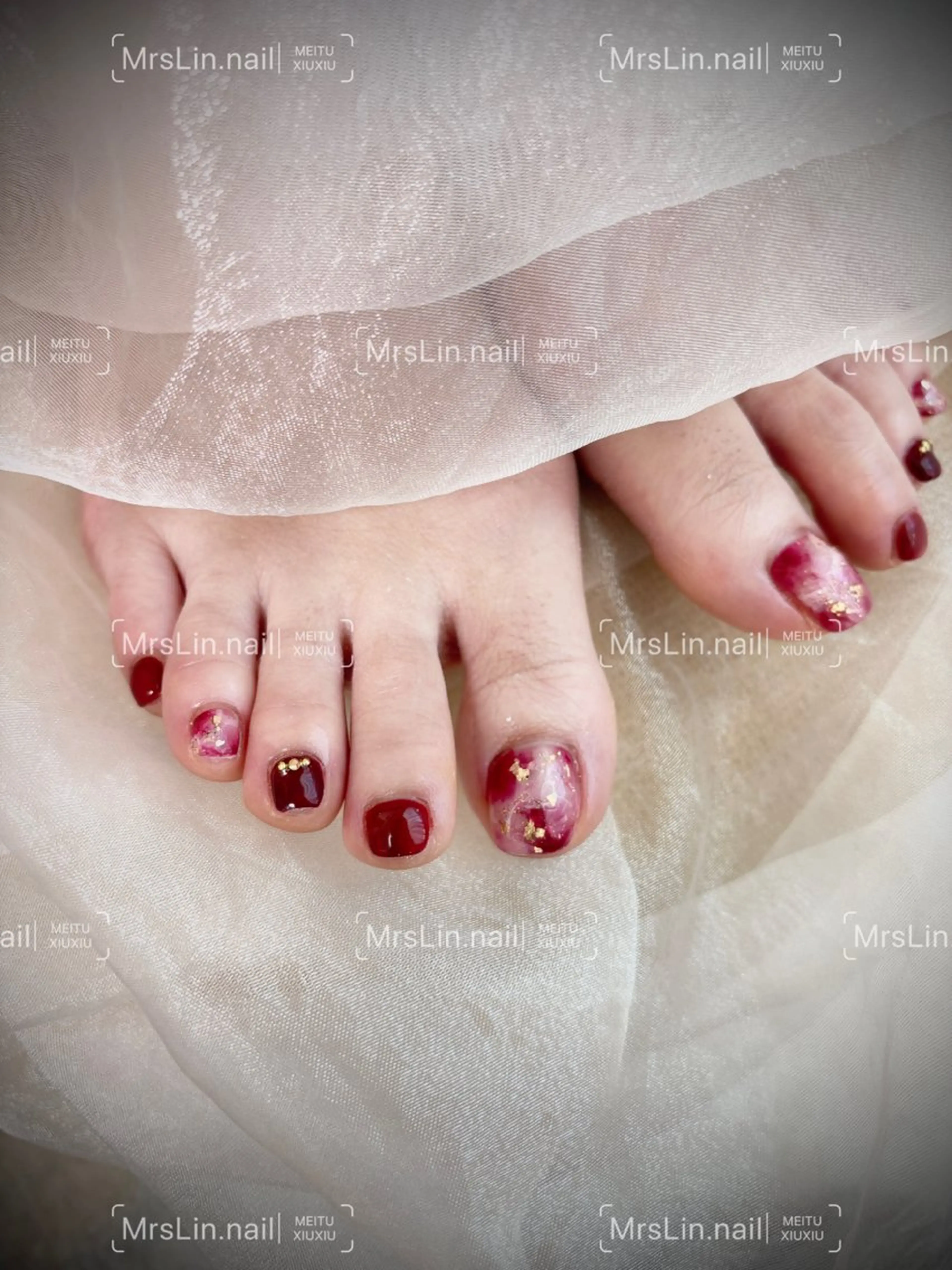 ネイル フットネイル Mrs Lin.nailのネイルデザイン