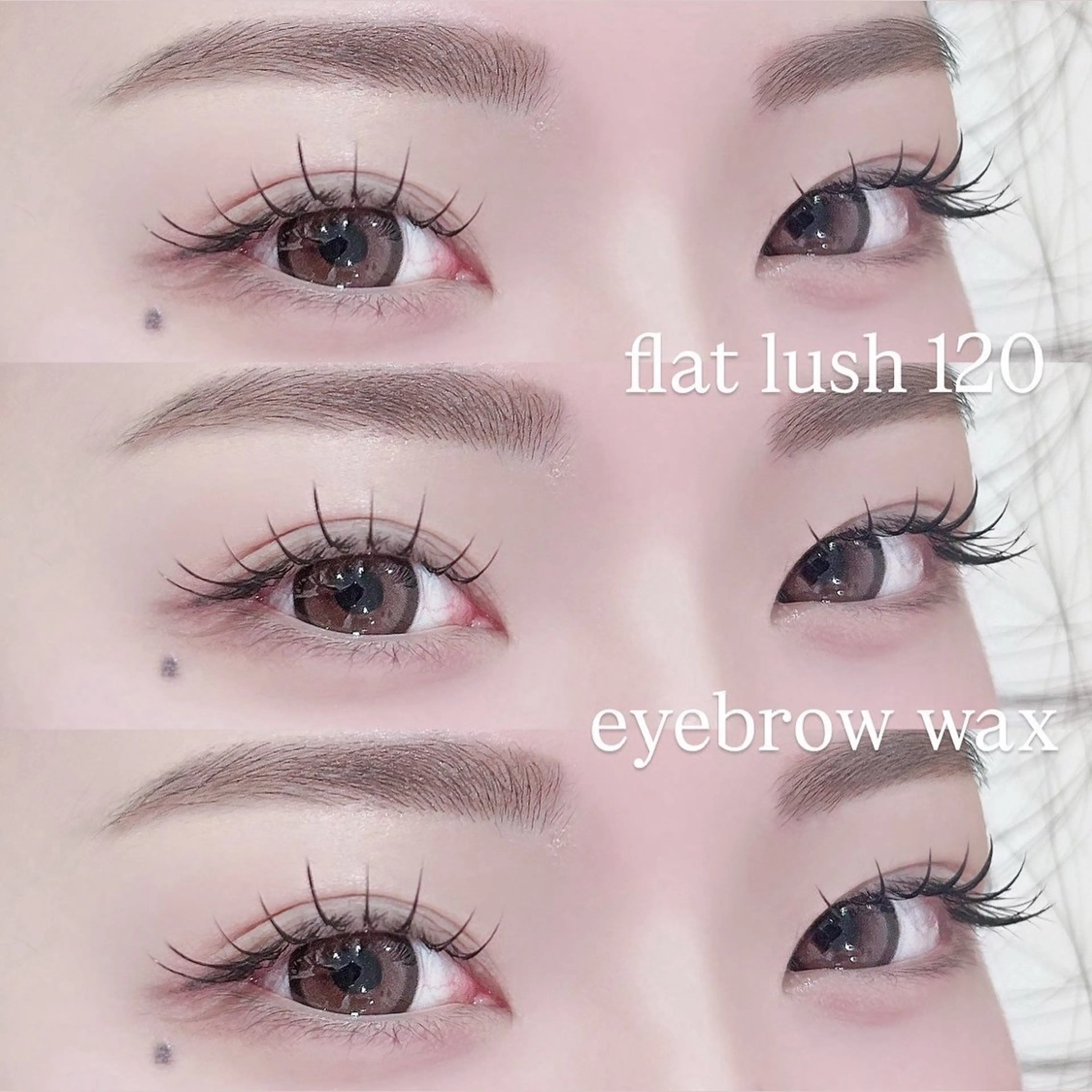 マツエク・マツパ バインドロック 束感まつ毛 フラットラッシュ 韓国風マツエク パリジェンヌラッシュリフト mizuki/束感 まつエク/似合わせ眉のマツエク・マツパデザイン