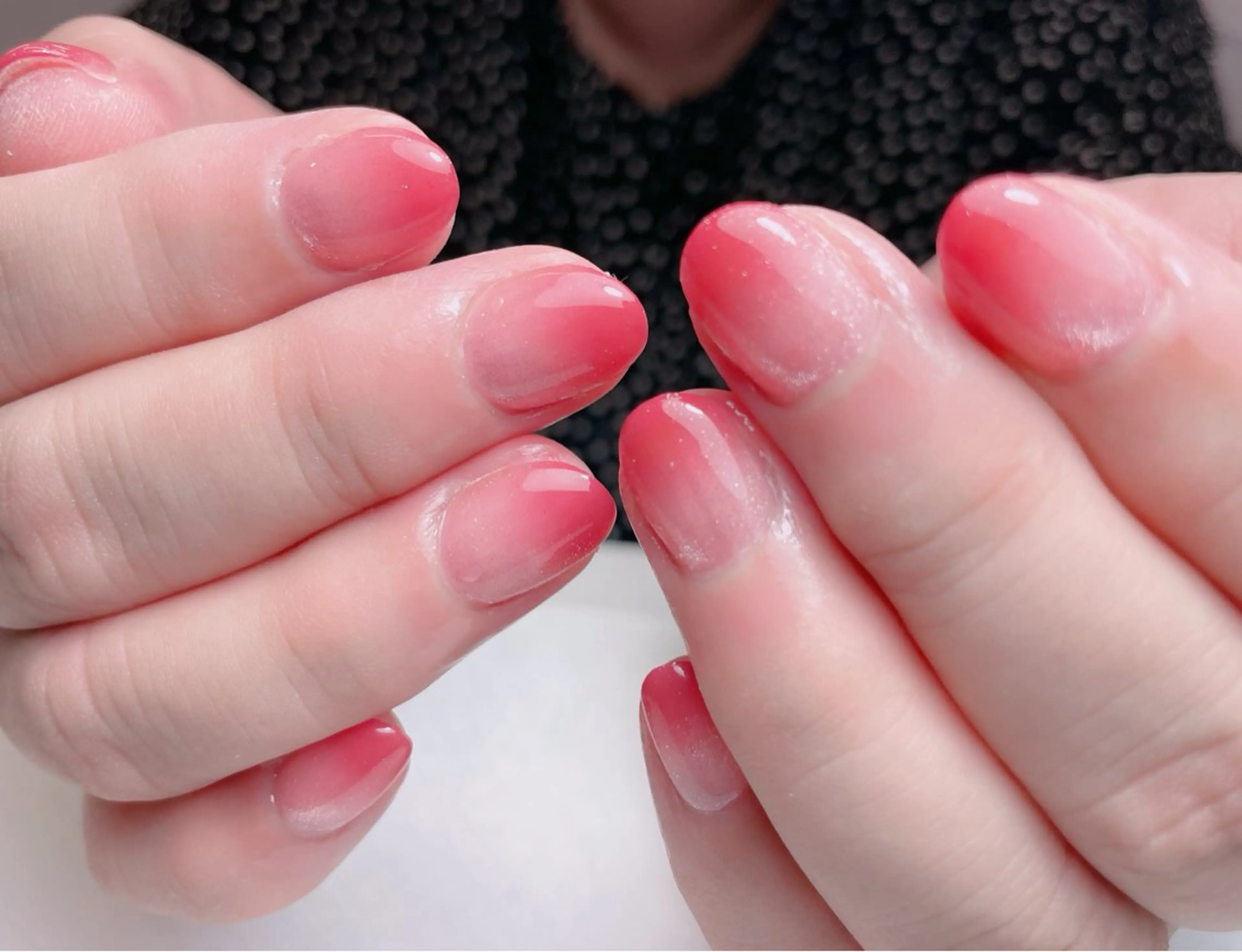 ネイル 長さ出し フットネイル フレンチネイル ジェルネイル ガラスフレンチ 中野駅から2分 MEO NAILのネイルデザイン