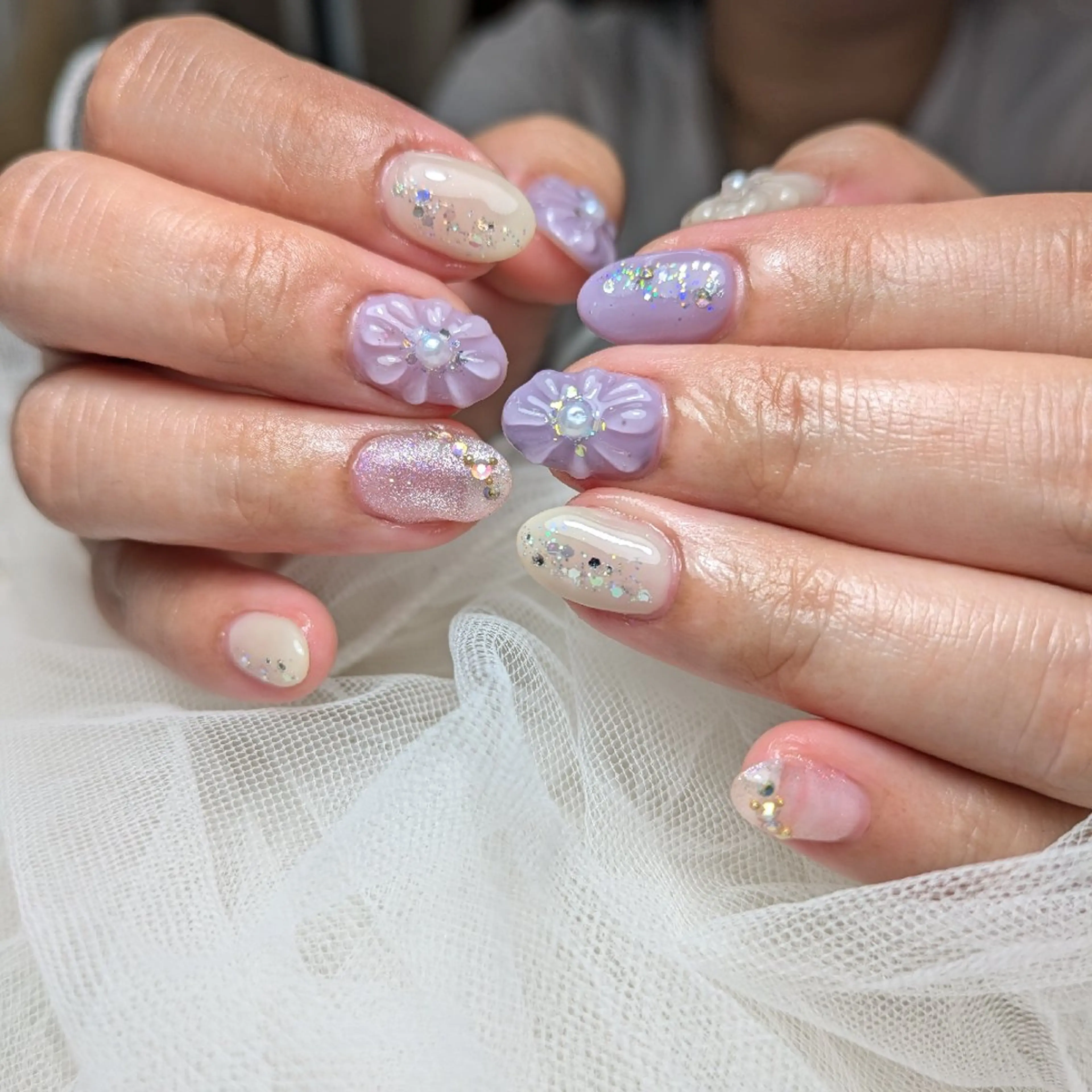 ネイル ハンドネイル 門戸厄神プライベートサロンulunail所属・ulunail mikaのネイルデザイン