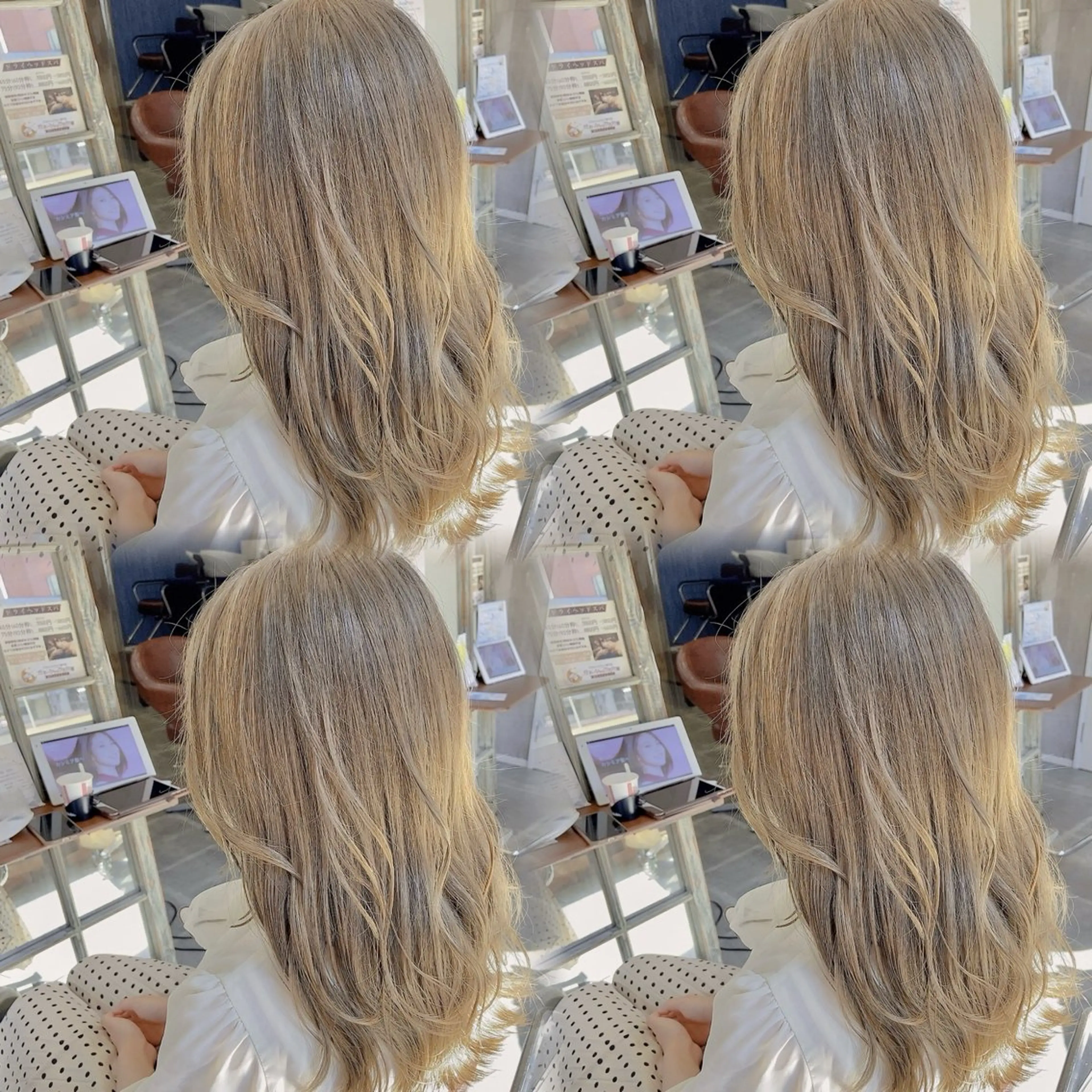 セミロング カット ヘアカラー トリートメント 全店売上No.1🏆 ✨深江裕稀のヘアスタイル