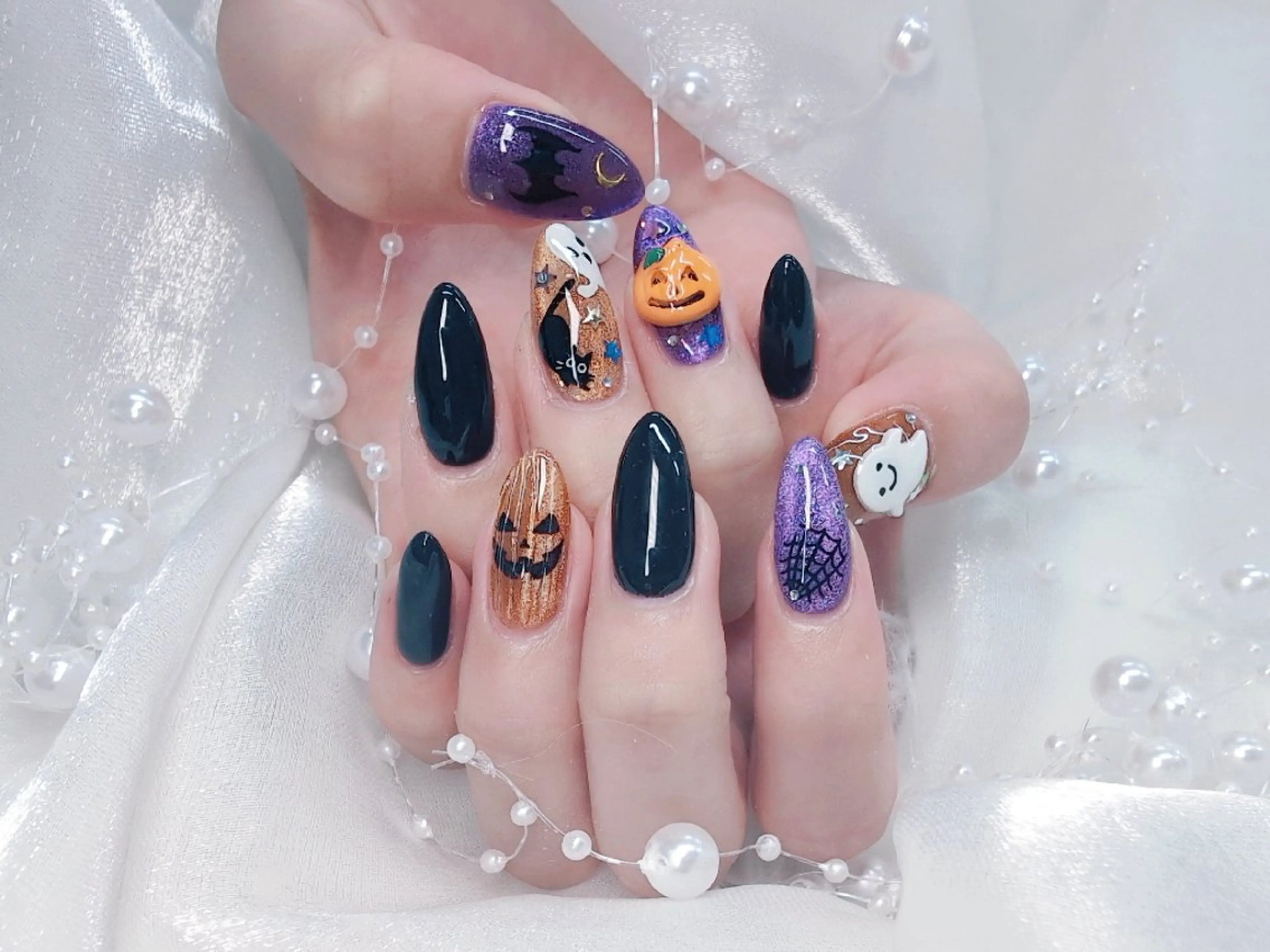 ネイル チークネイル 長さ出し フラッシュネイル フレンチネイル ジェルネイル Chouette Nailのネイルデザイン