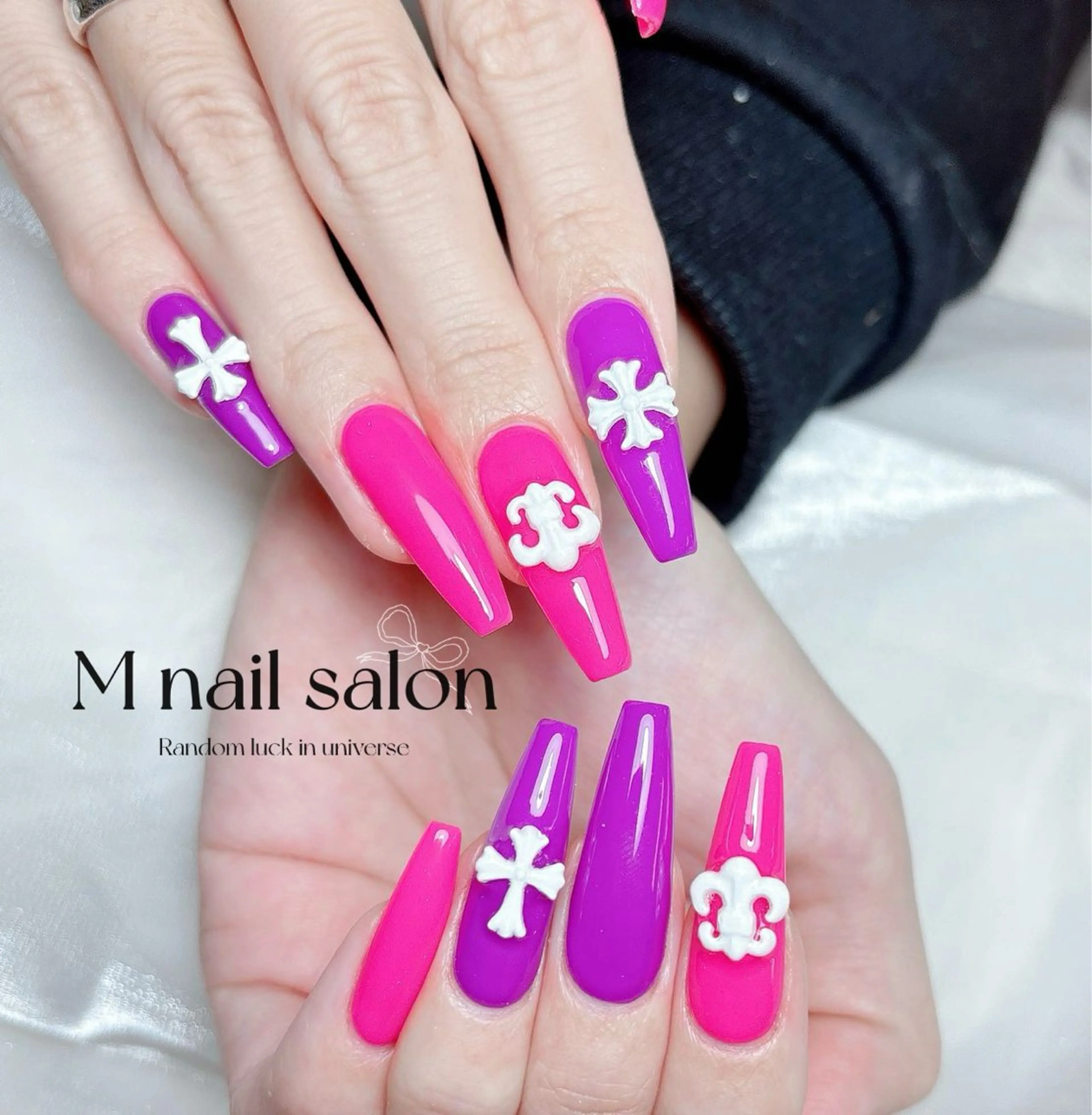 ネイル M🌷nail 長さだし専門店のネイルデザイン