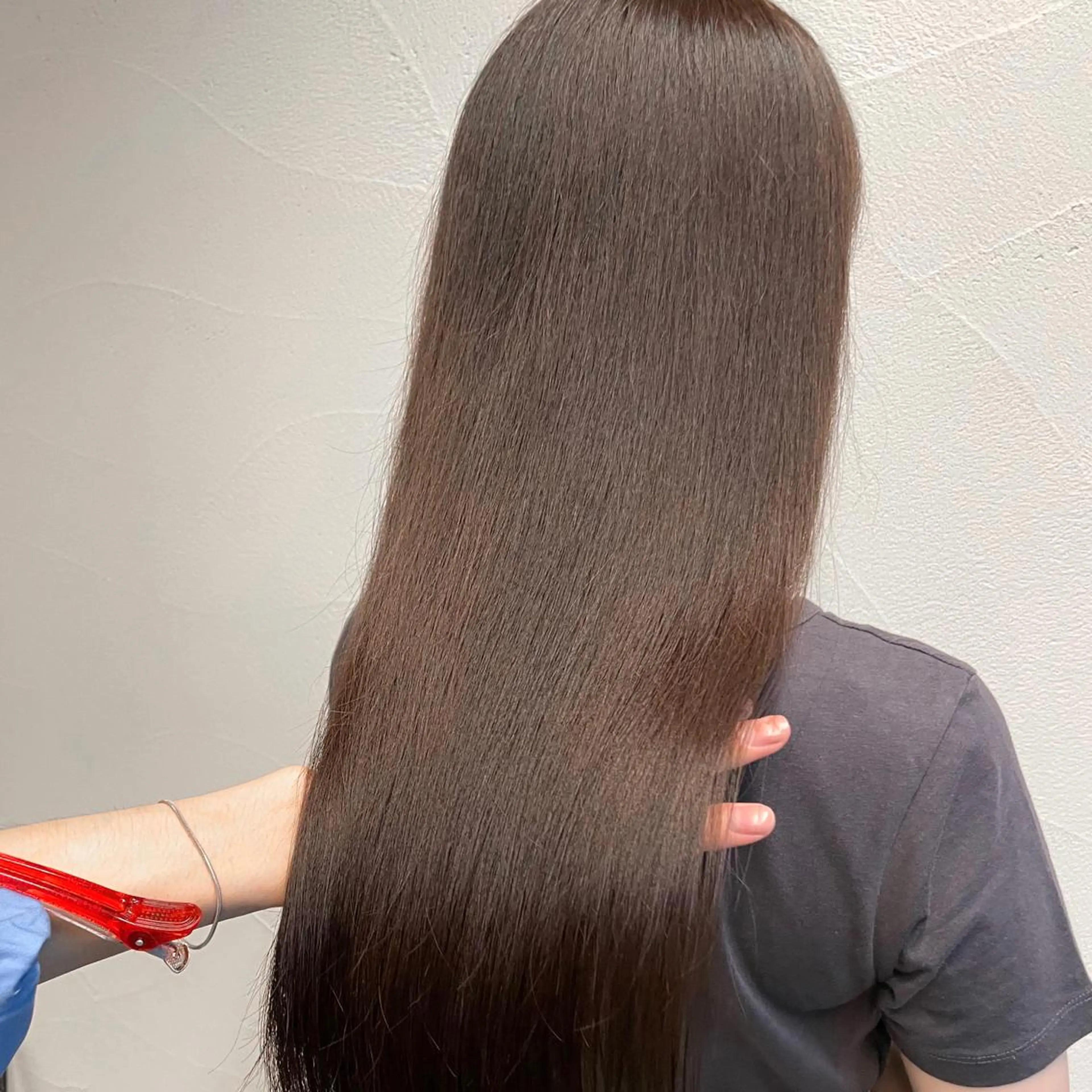 ロング カラー シンカ 表参道のヘアスタイル