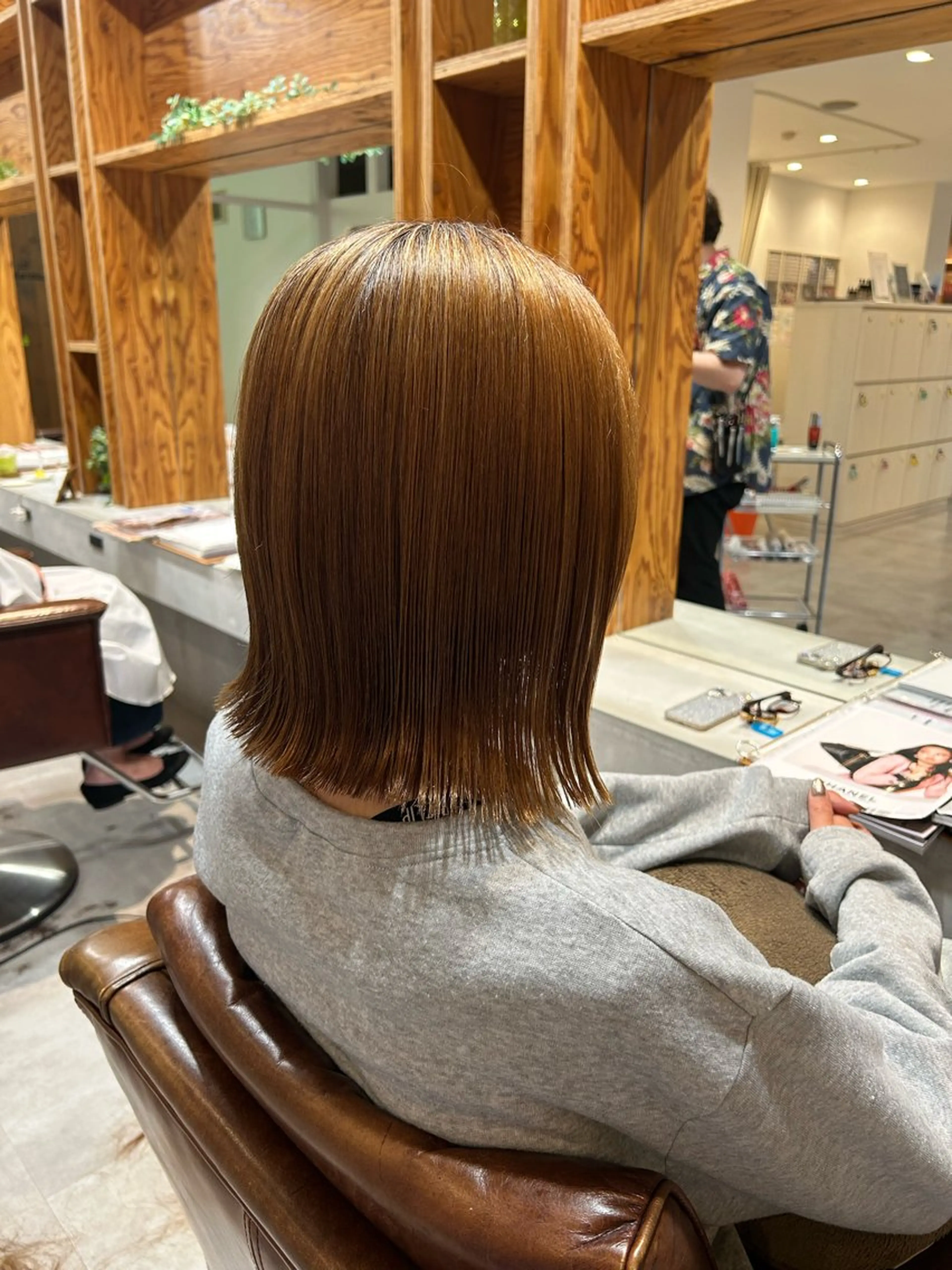 ミディアム adorable 樋口円のヘアスタイル