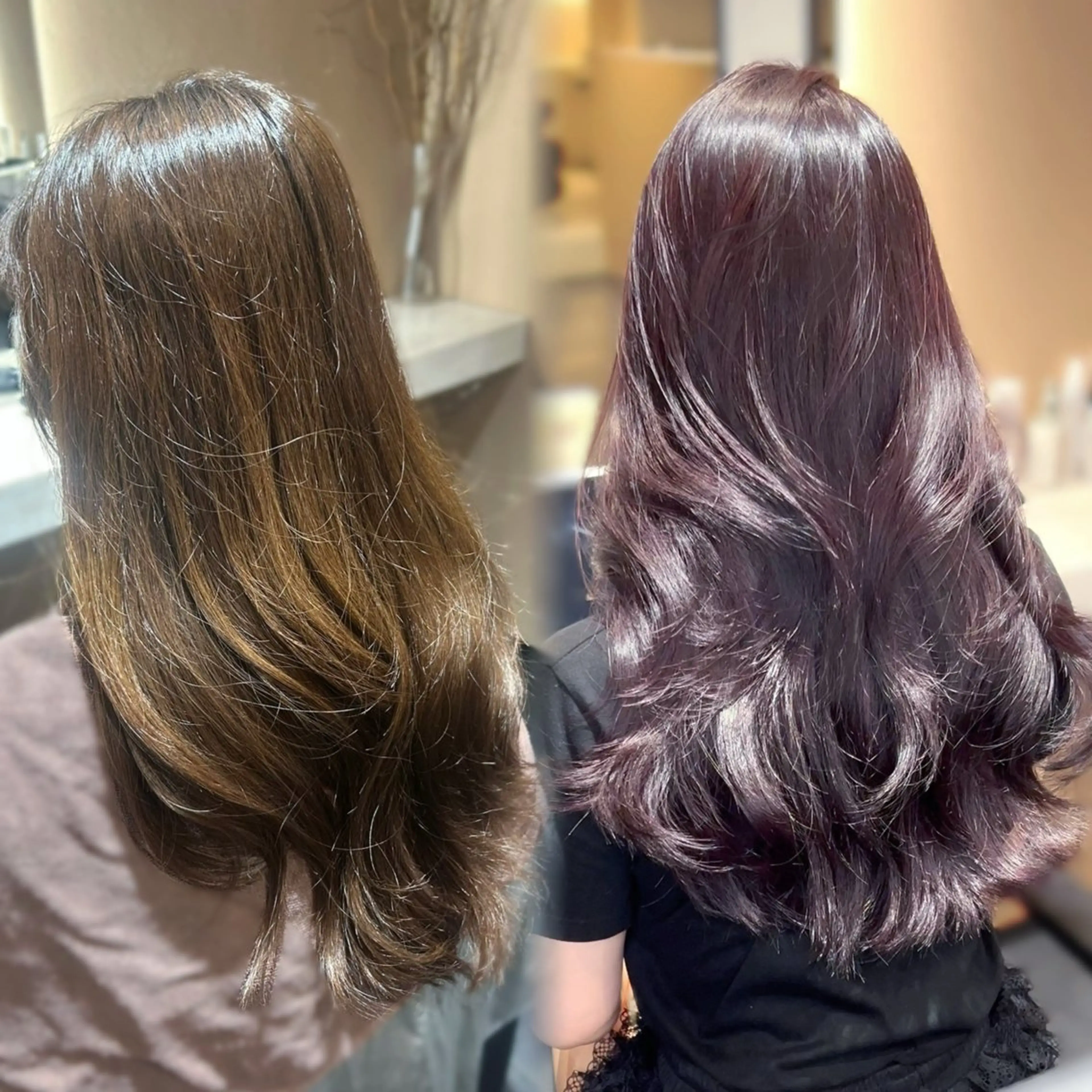 ロング ヘアカラー 🎀艶カラー￤髪質 改善🎀ayane♥のヘアスタイル