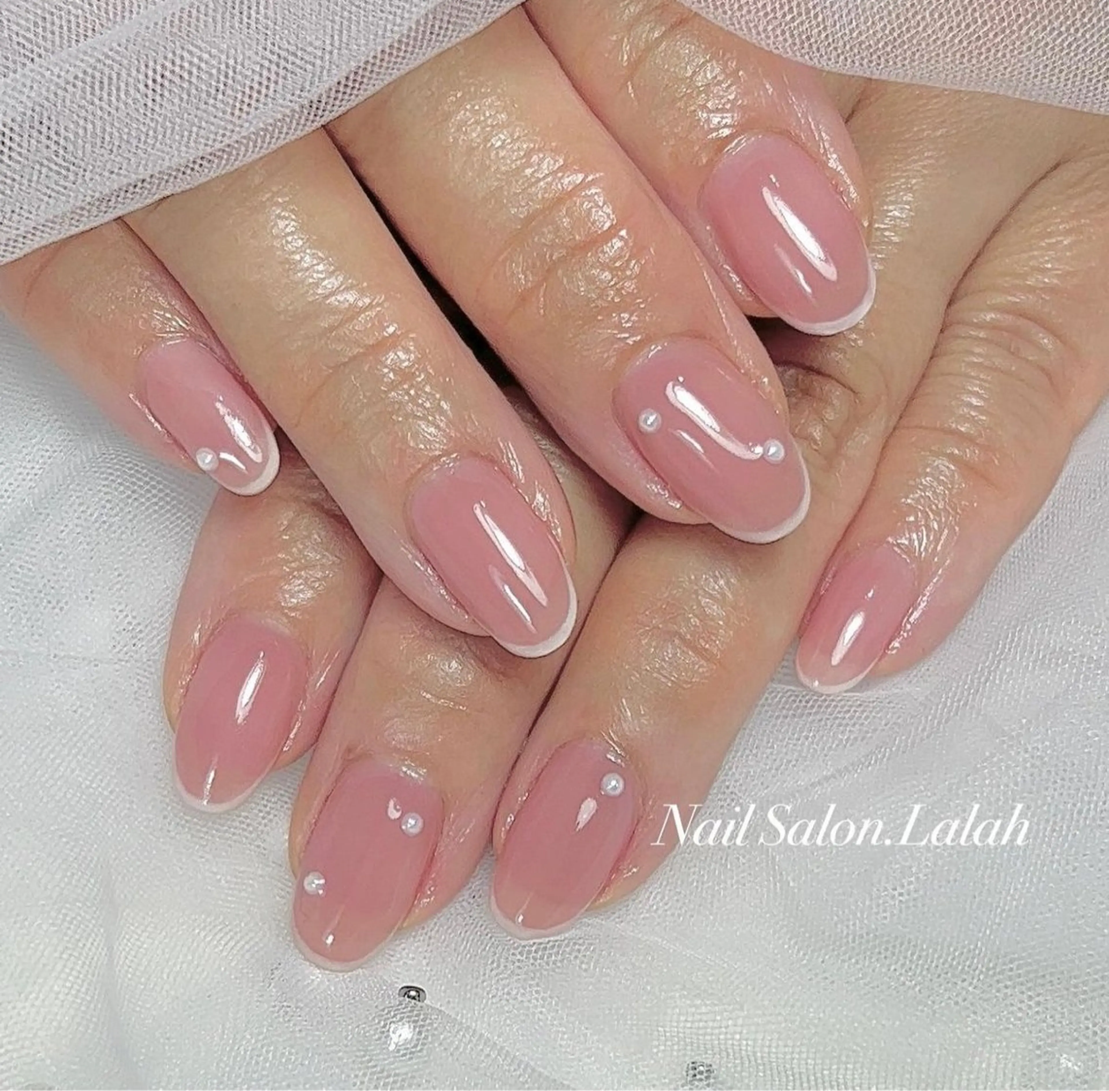 ネイル フレンチネイル Nail Salon .Lalahのネイルデザイン