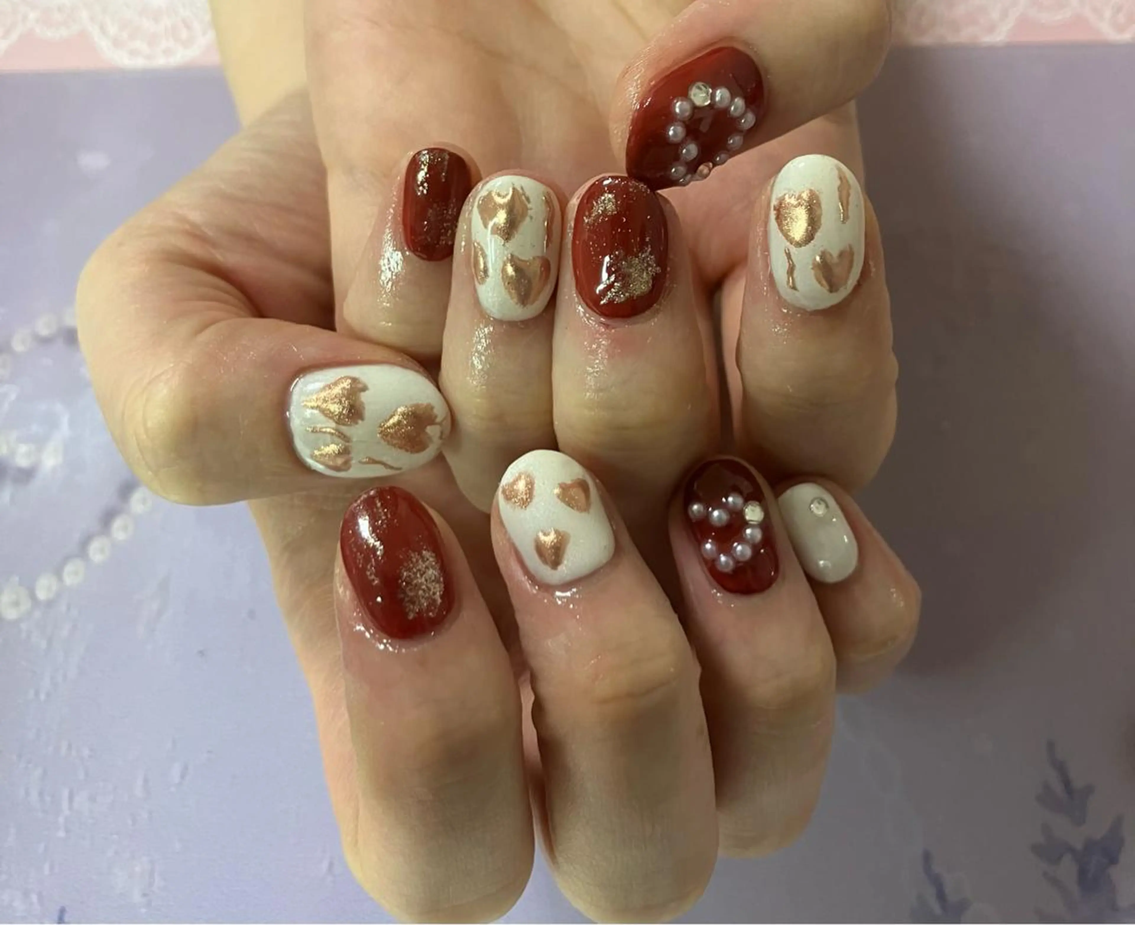 ネイル ラッキー 玲奈のネイルデザイン