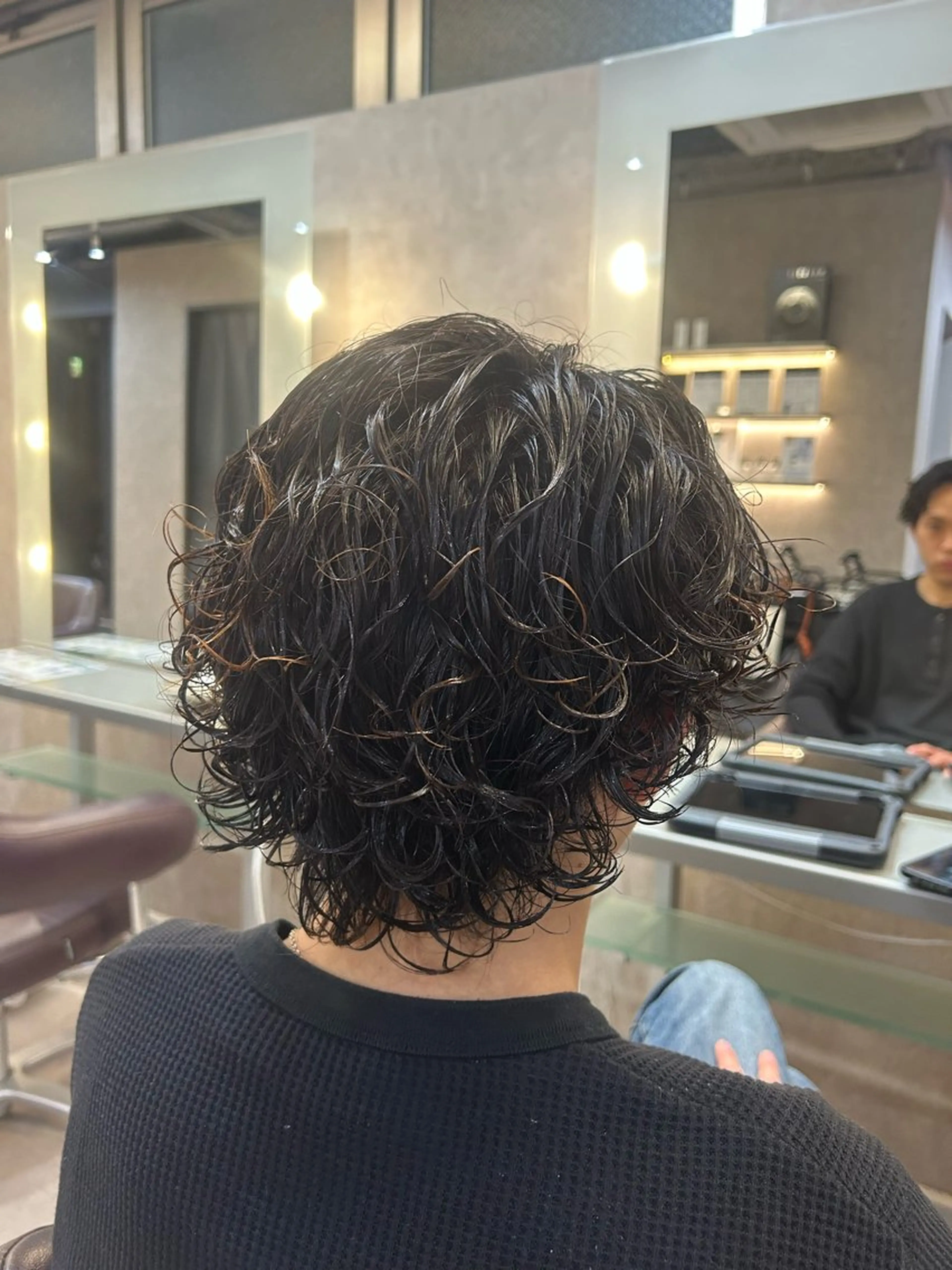 パーマ メンズ か れんのヘアスタイル