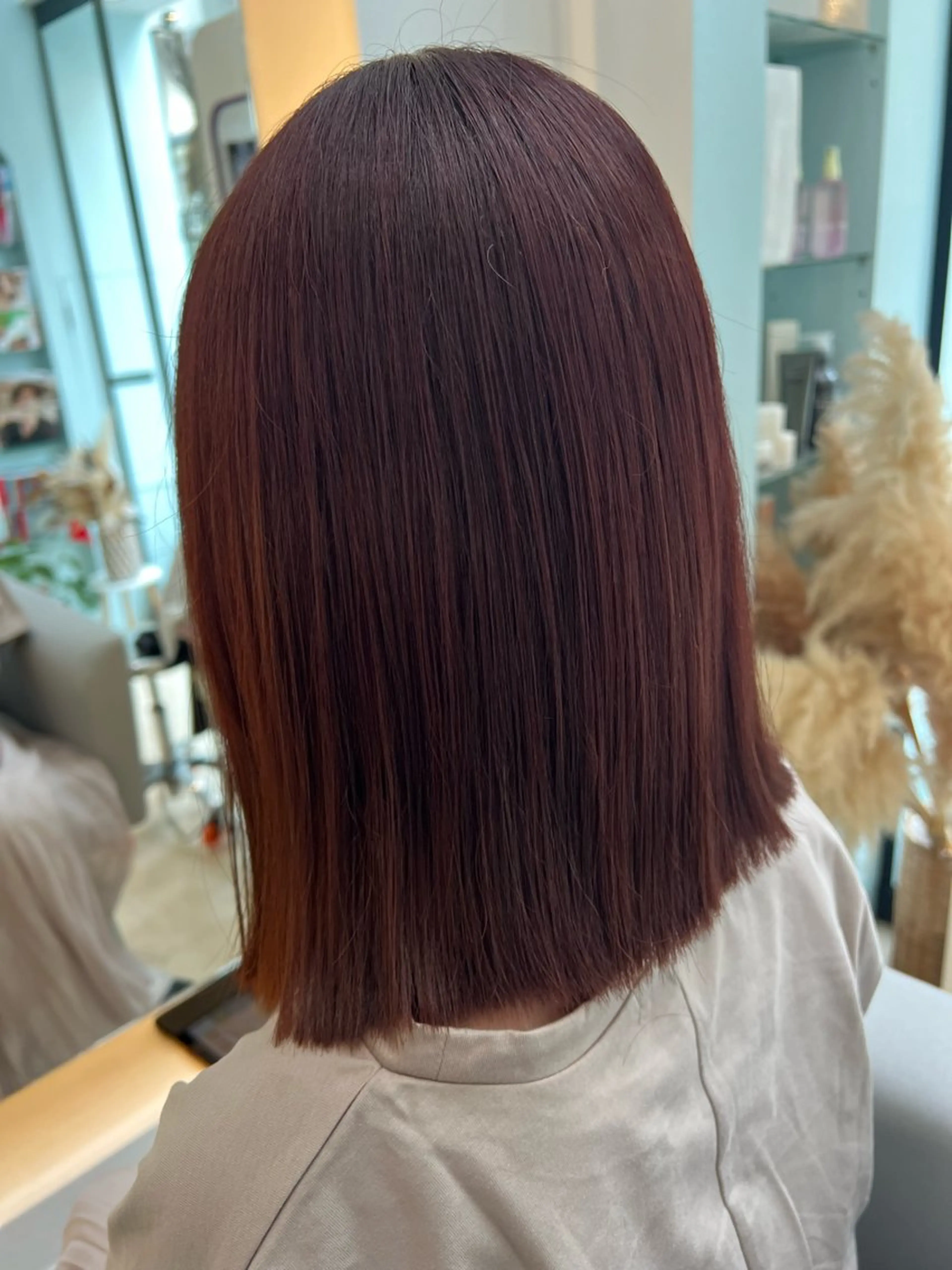 ミディアム カラー カット ヘアカラー トリートメント 堀井 凌平のヘアスタイル