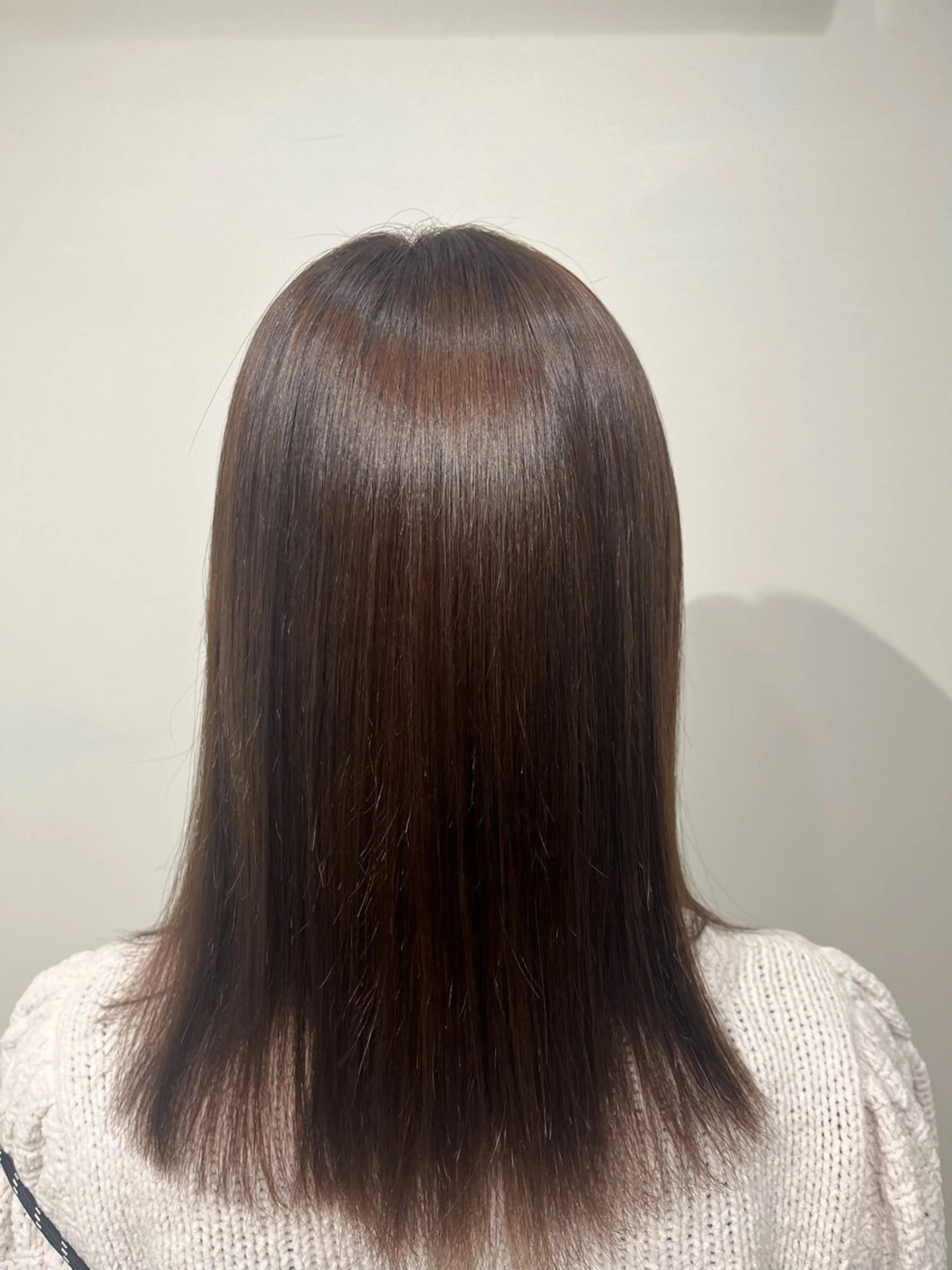 ミディアム カラー ブラウンカラー カット✂︎ /ｳｻﾐのヘアスタイル