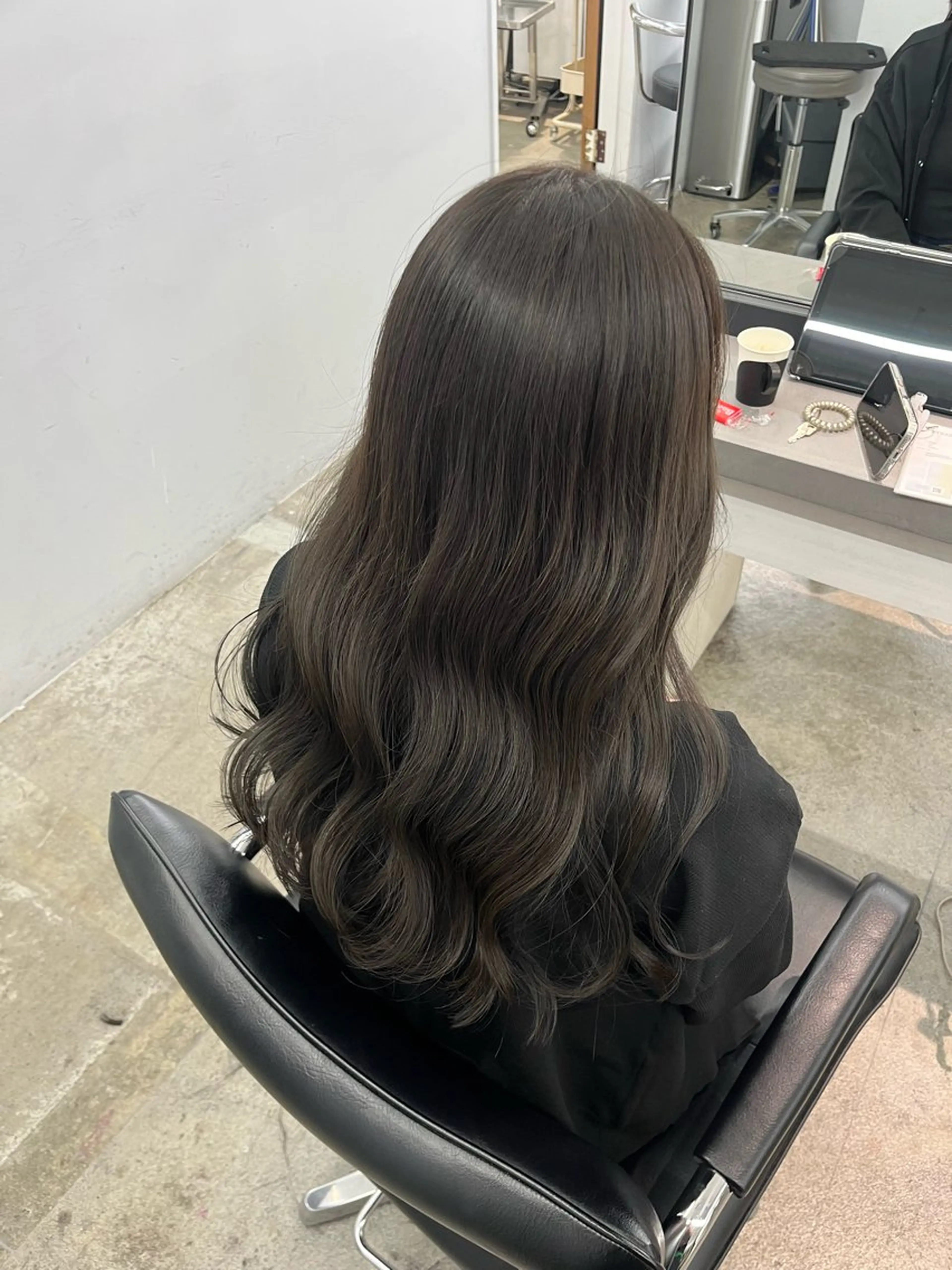 ロング カット ヘアカラー トリートメント 暖色ブリーチ ⭐️honokaのヘアスタイル