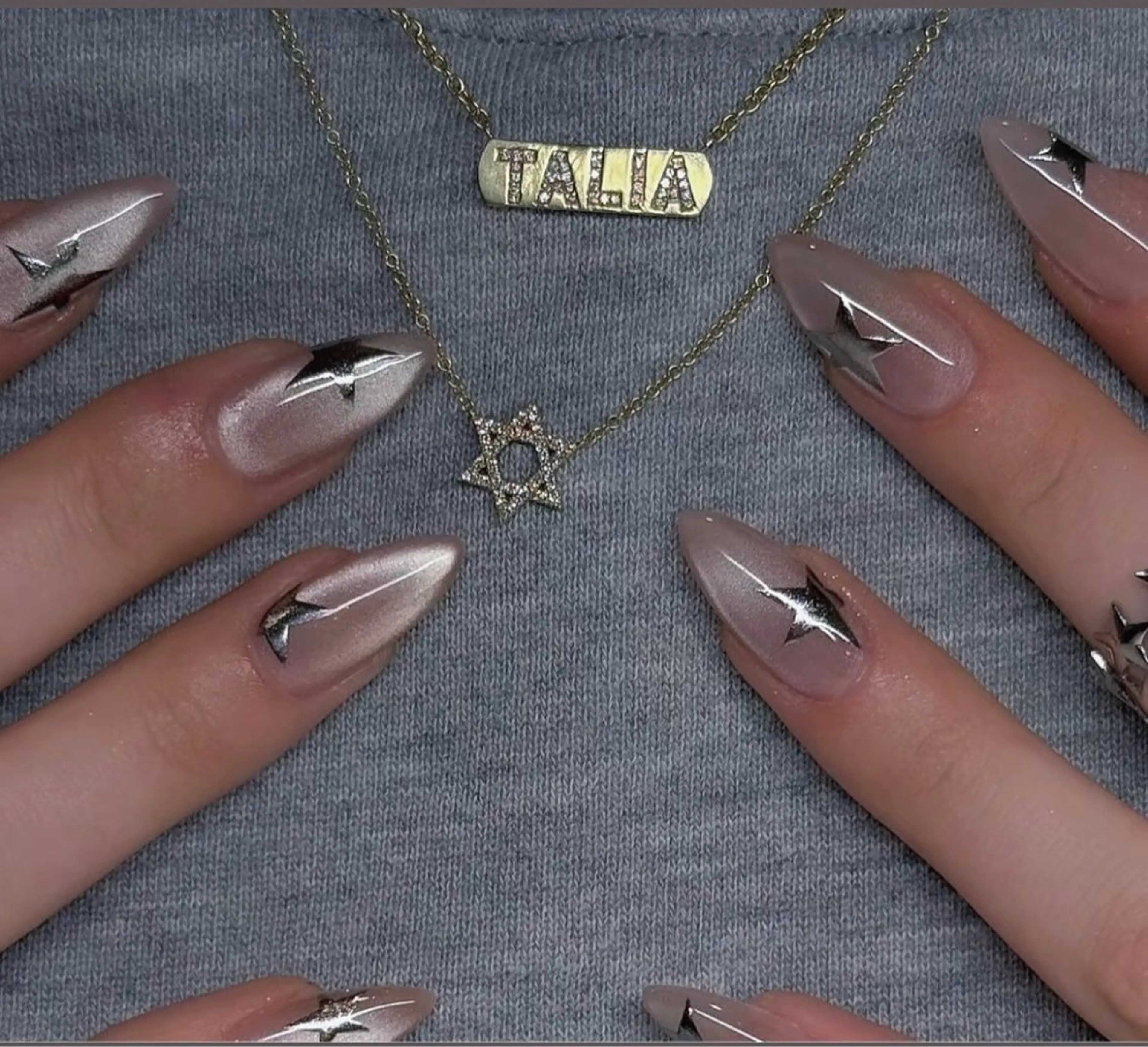 ネイル アートネイル オーロラネイル チークネイル フレンチネイル ガラスフレンチ ハンドネイル 🎀🎀YooLi Nail Salonのネイルデザイン