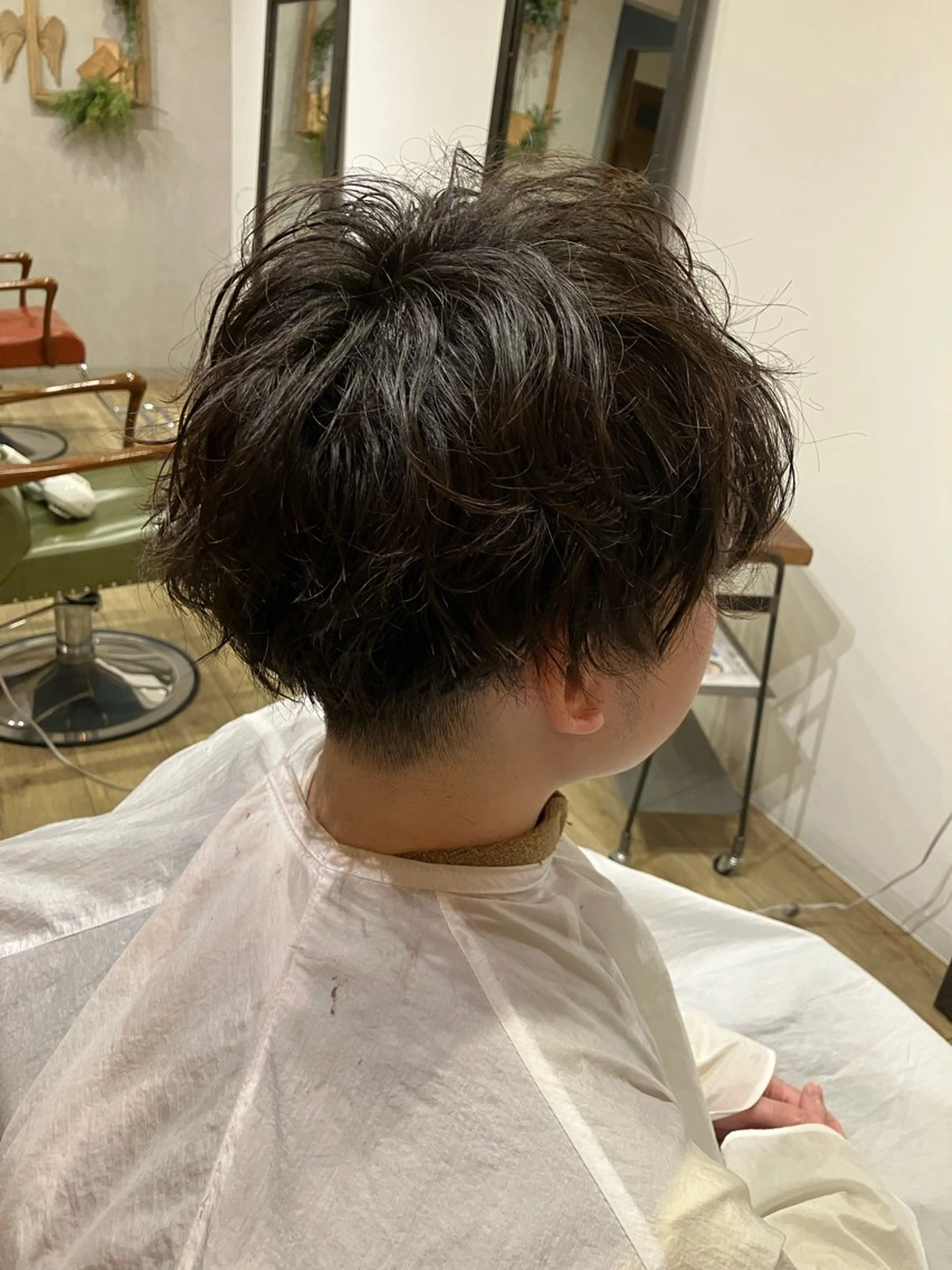 パーマ メンズ 清水 美香のヘアスタイル