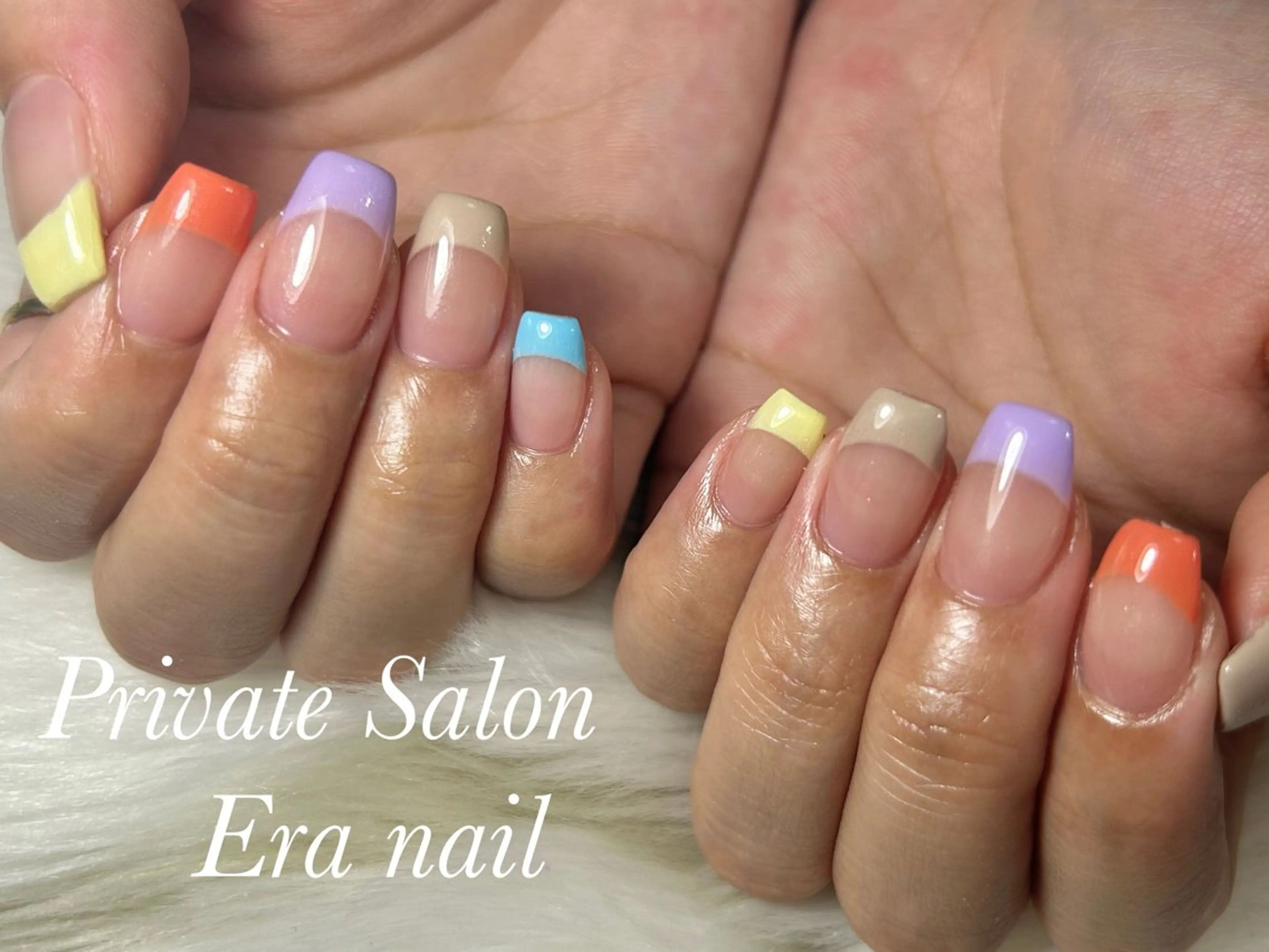 ネイル フレンチネイル ハンドネイル Era nailのネイルデザイン