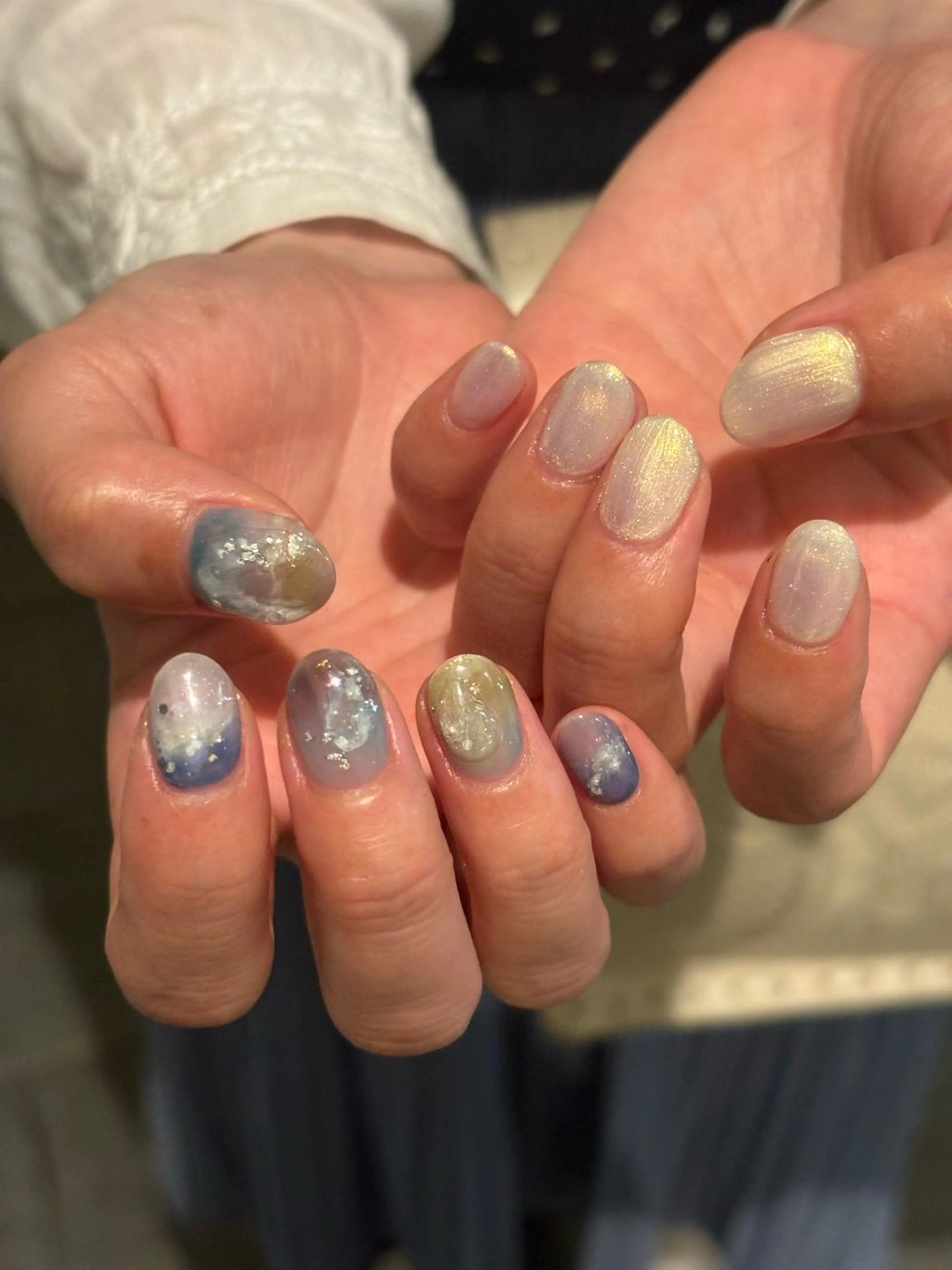 ネイル シンプルネイル SOL　nail イマナカのネイルデザイン