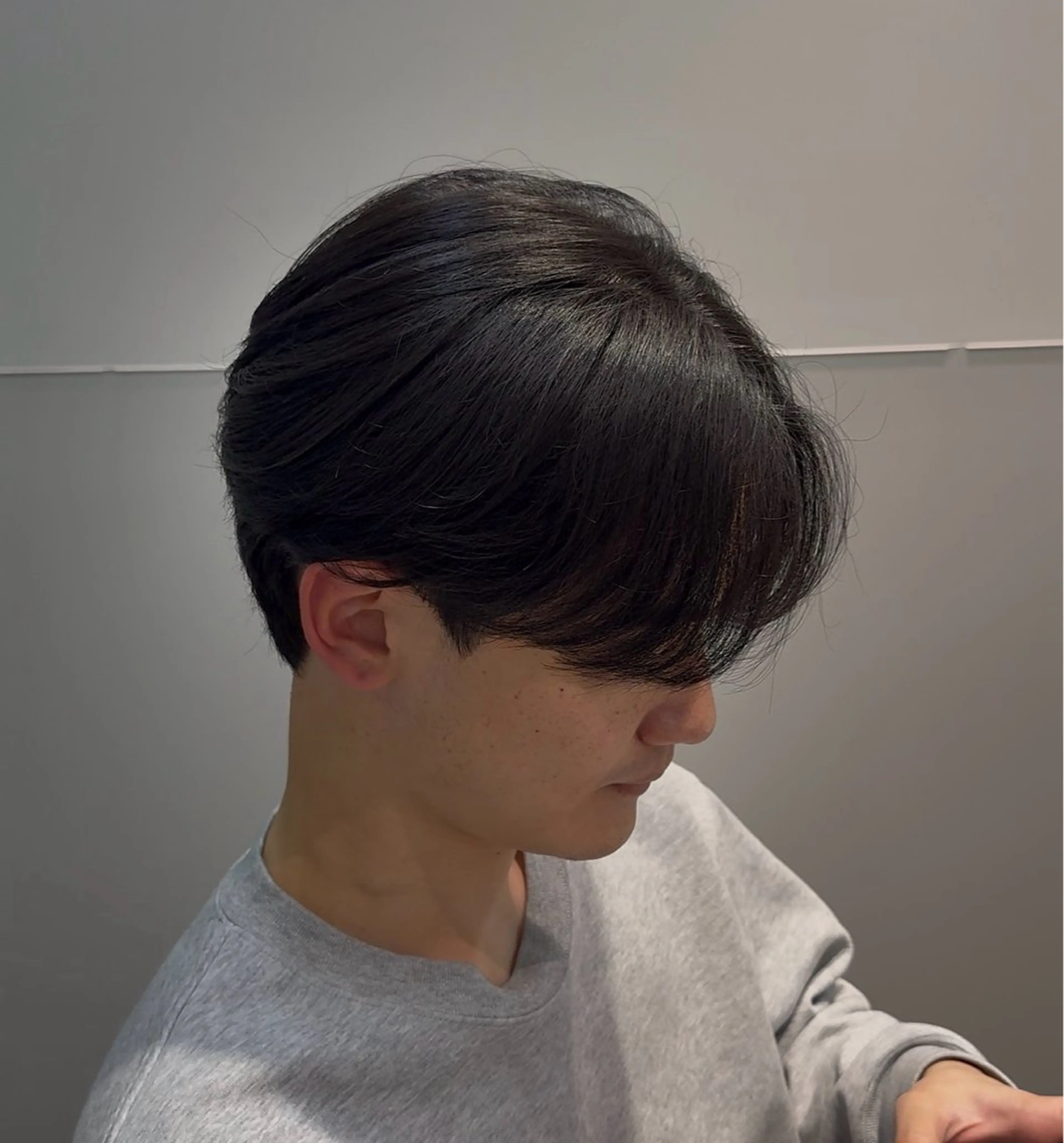 パーマ メンズ カット パーマ SALOWIN梅田茶屋町North店所属・岡田/メンズ特化/パ ーマ&ショートのプロのヘアスタイル