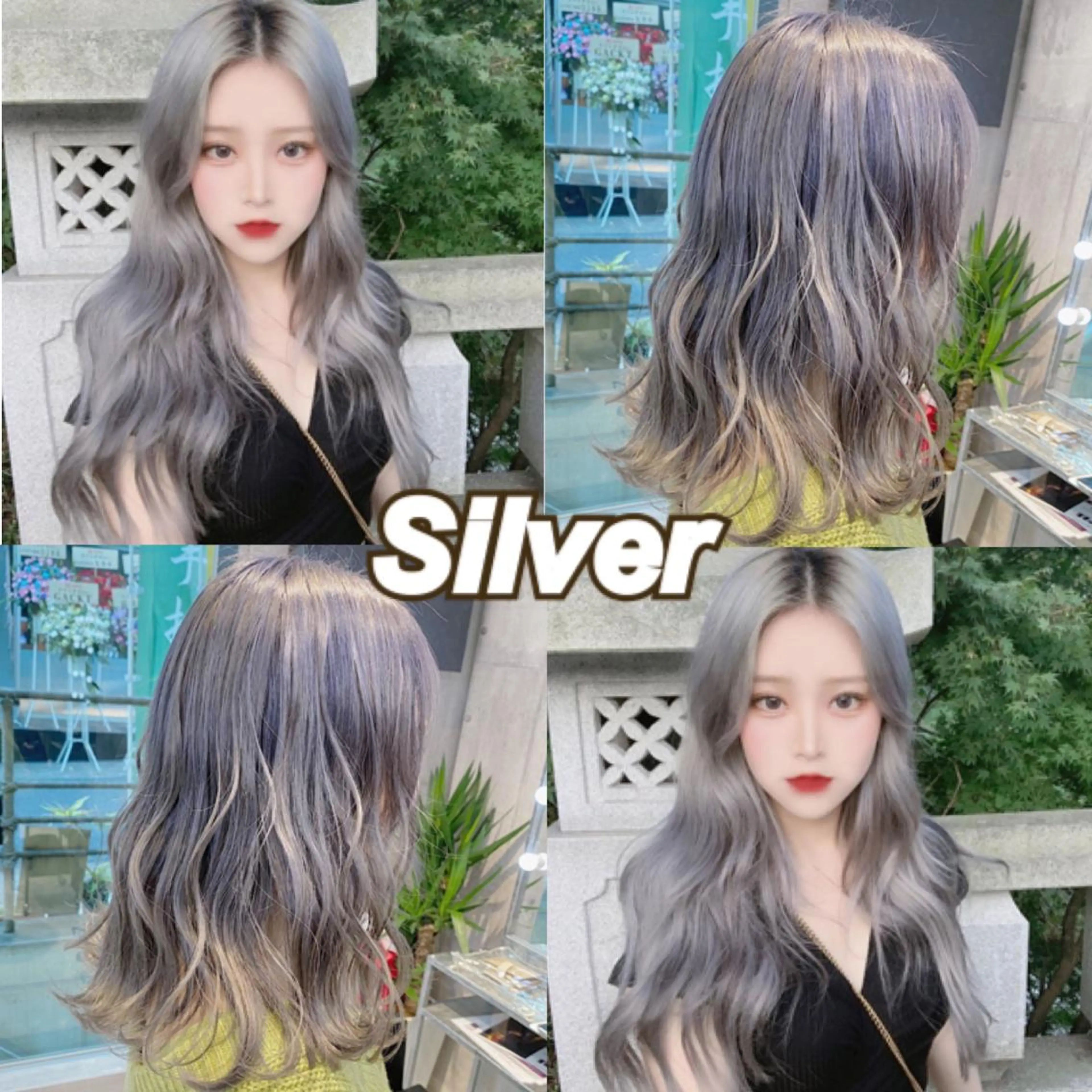 ミディアム アッシュ アッシュグレー パープルカラー 外国人風カラー 韓国風ヘア カット ヘアカラー トリートメント ヘアセット メンズ特化モテヘア 🌙Nanakaのヘアスタイル