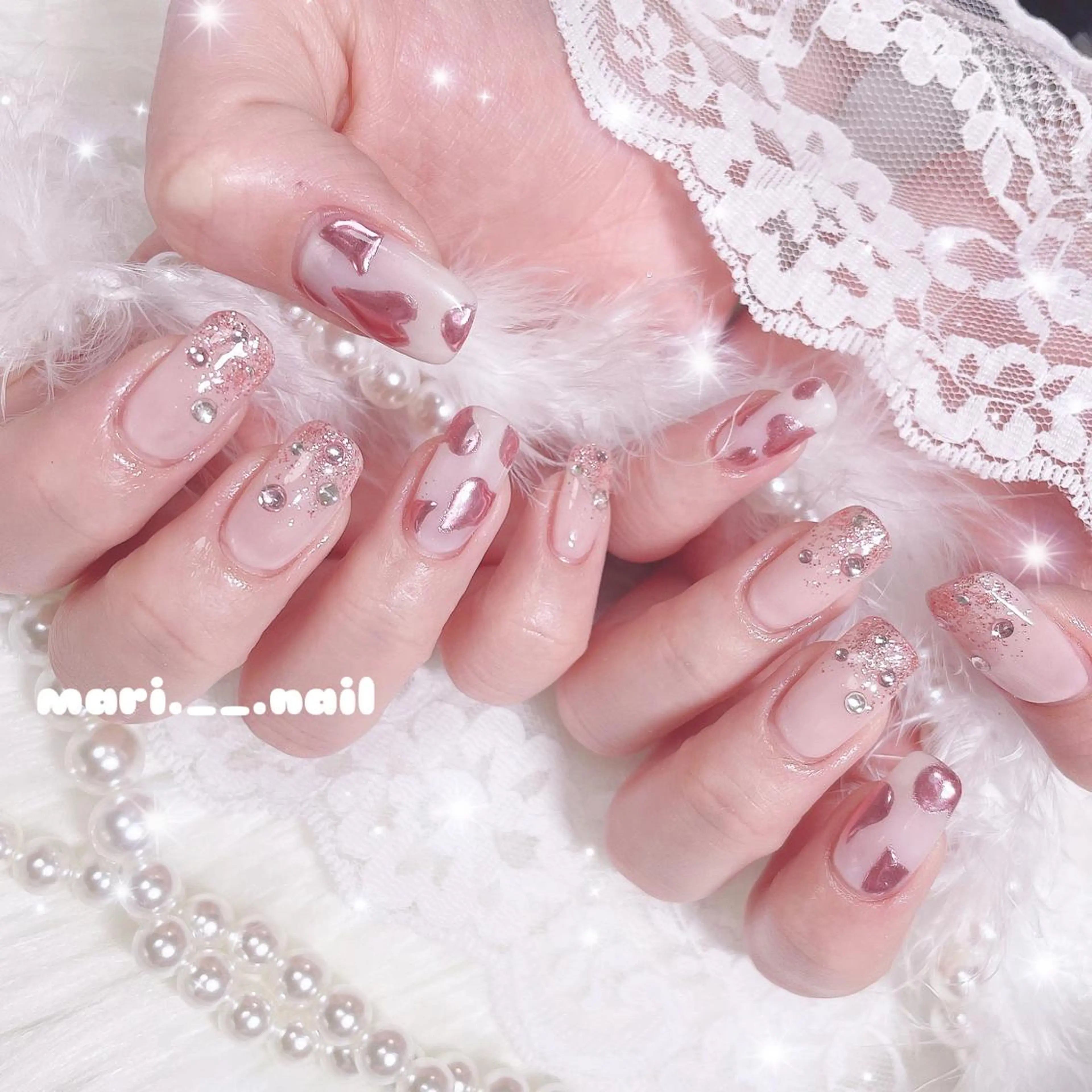 ネイル 🎀 Mayu 🎀痛ネイルのネイルデザイン