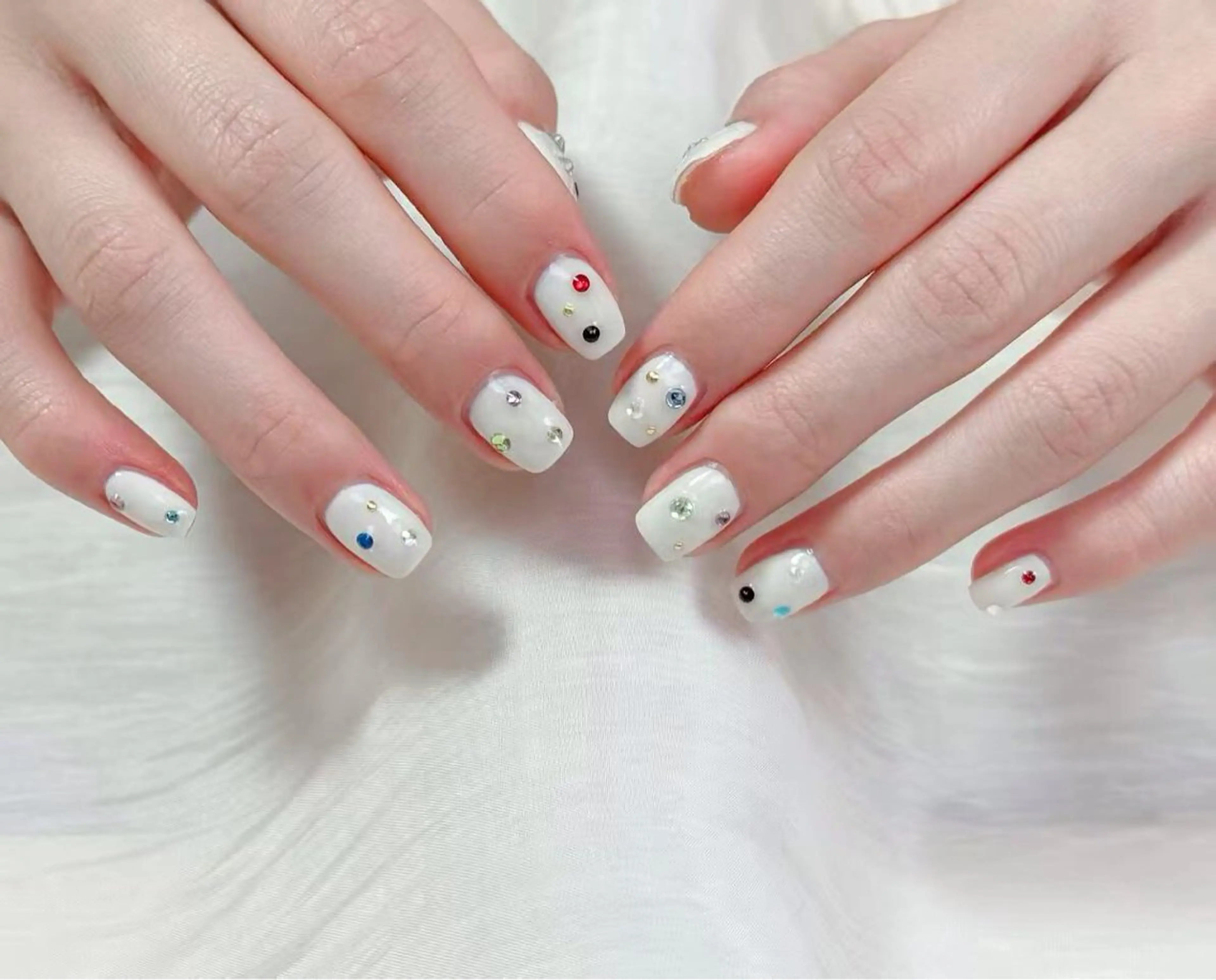 ネイル 小 雨のネイルデザイン